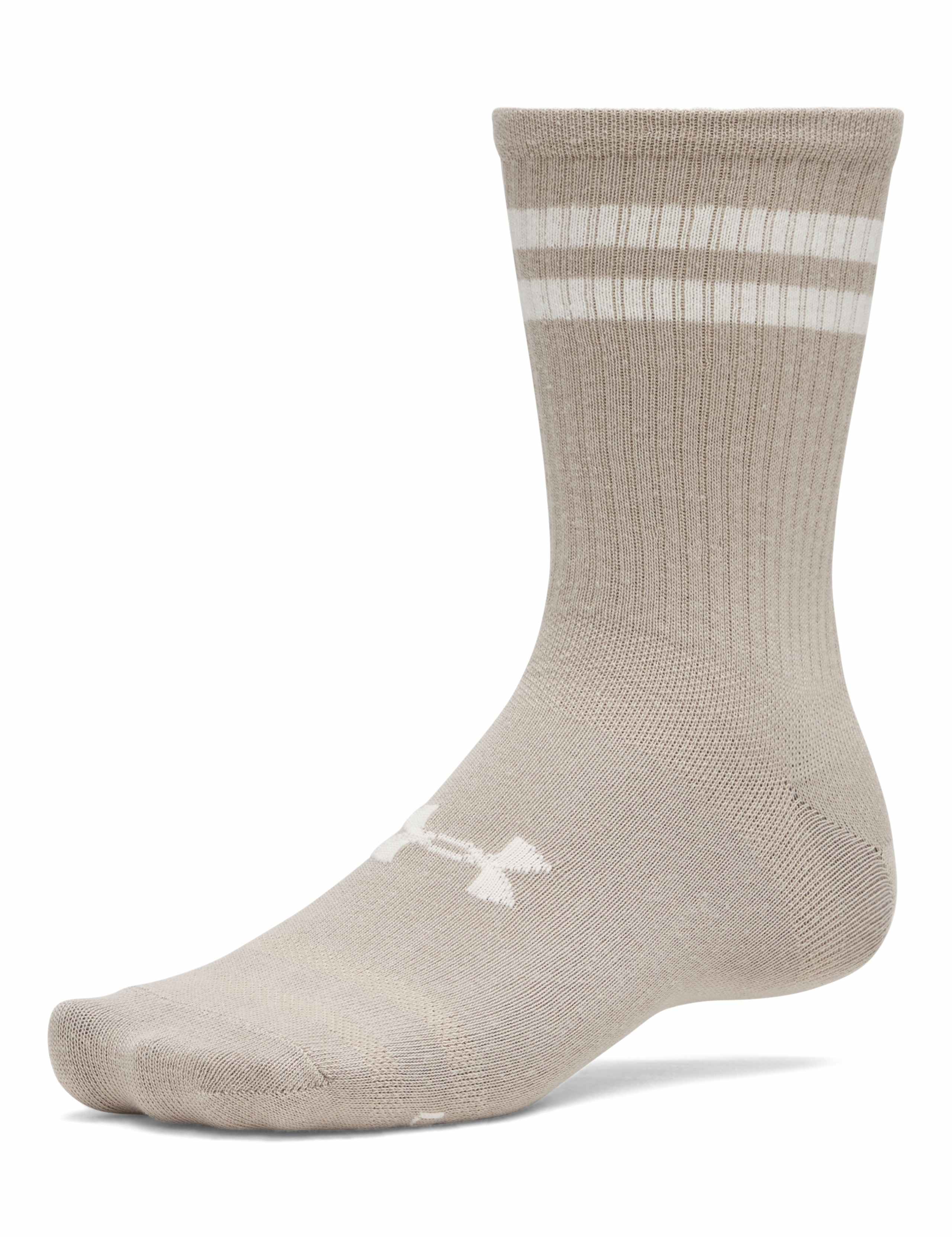 6 Pack Ribbed Ankle Socks 3 of 3