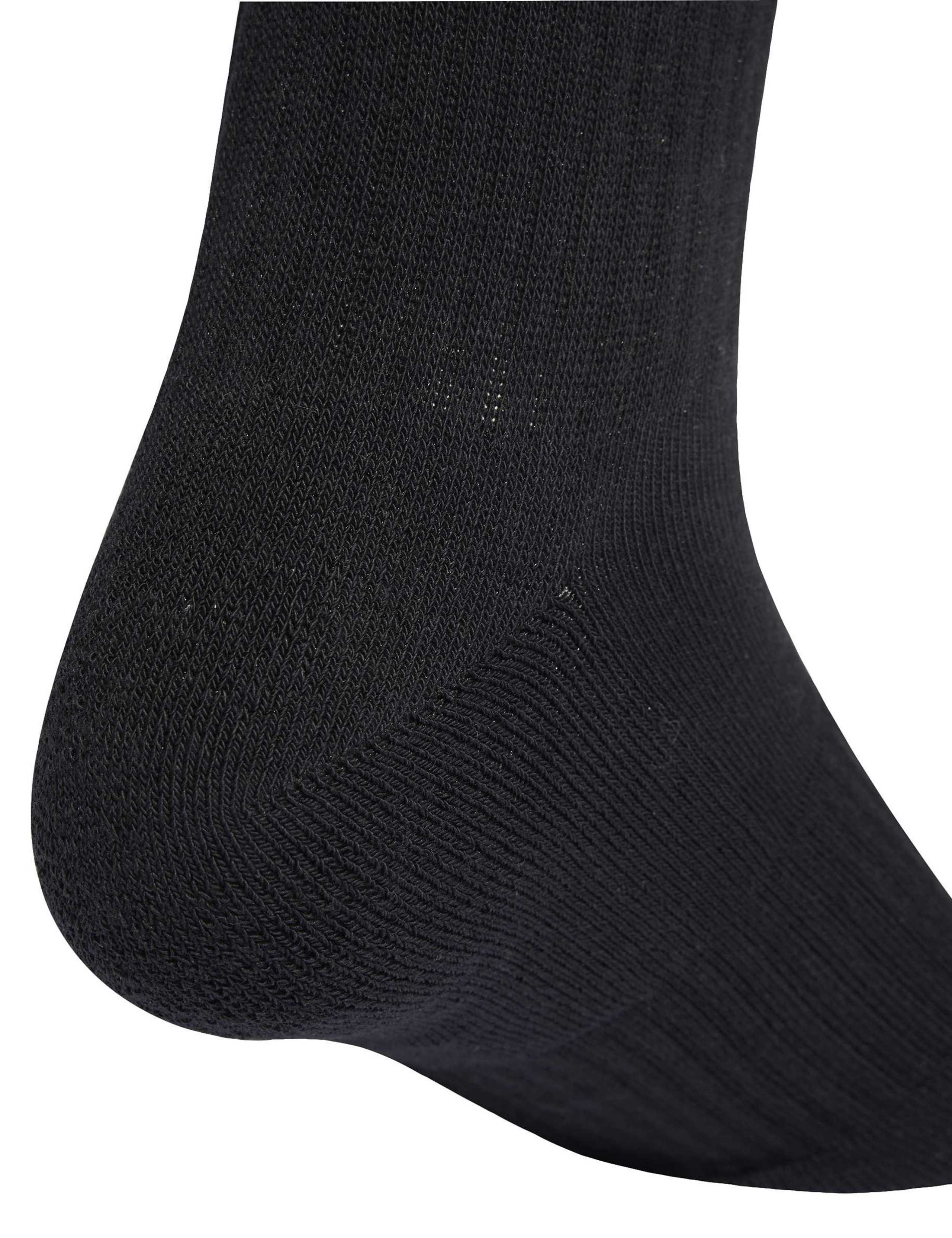 3-Stripes Cushioned Crew Socks 4 of 4