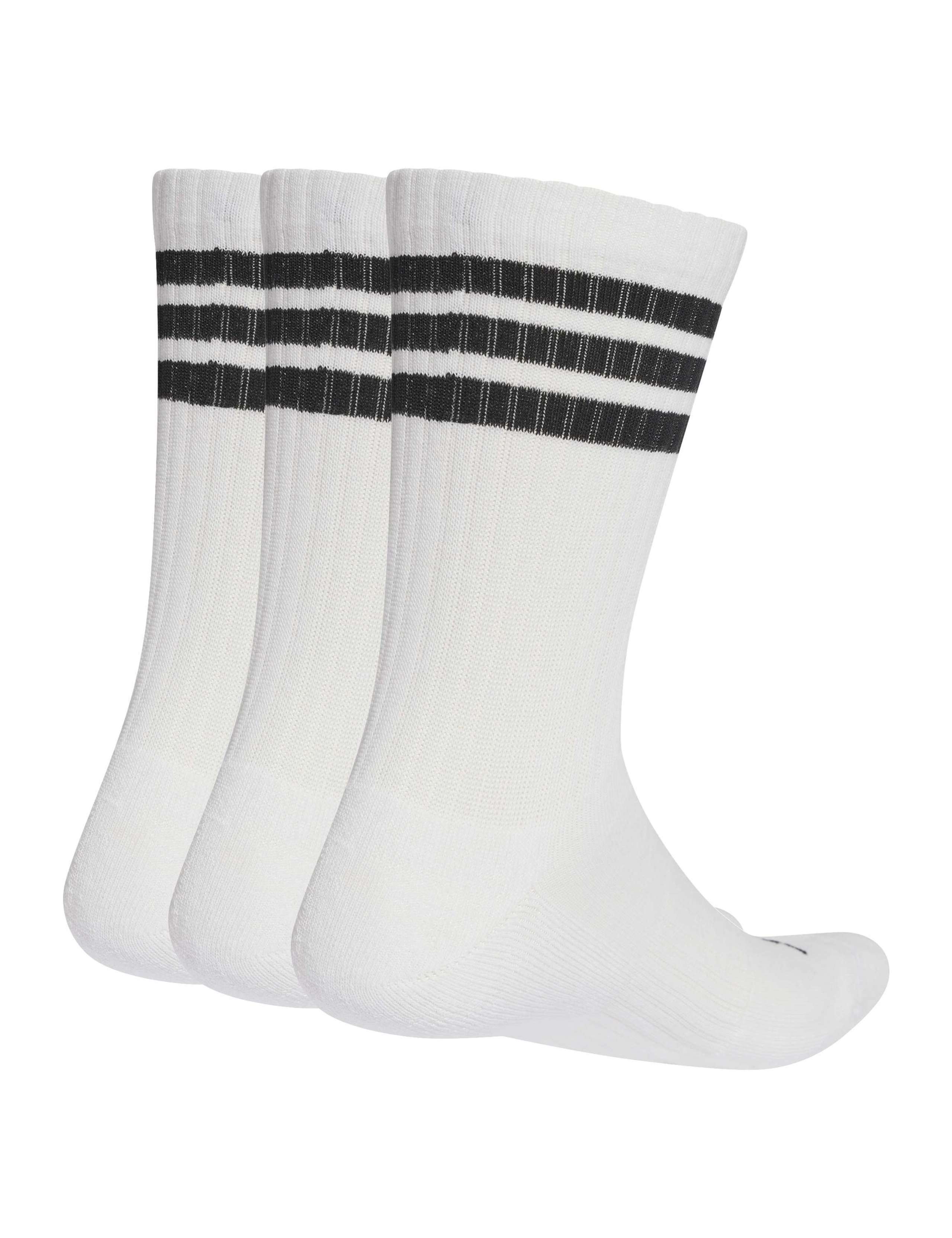 3-Stripes Cushioned Crew Socks 2 of 4