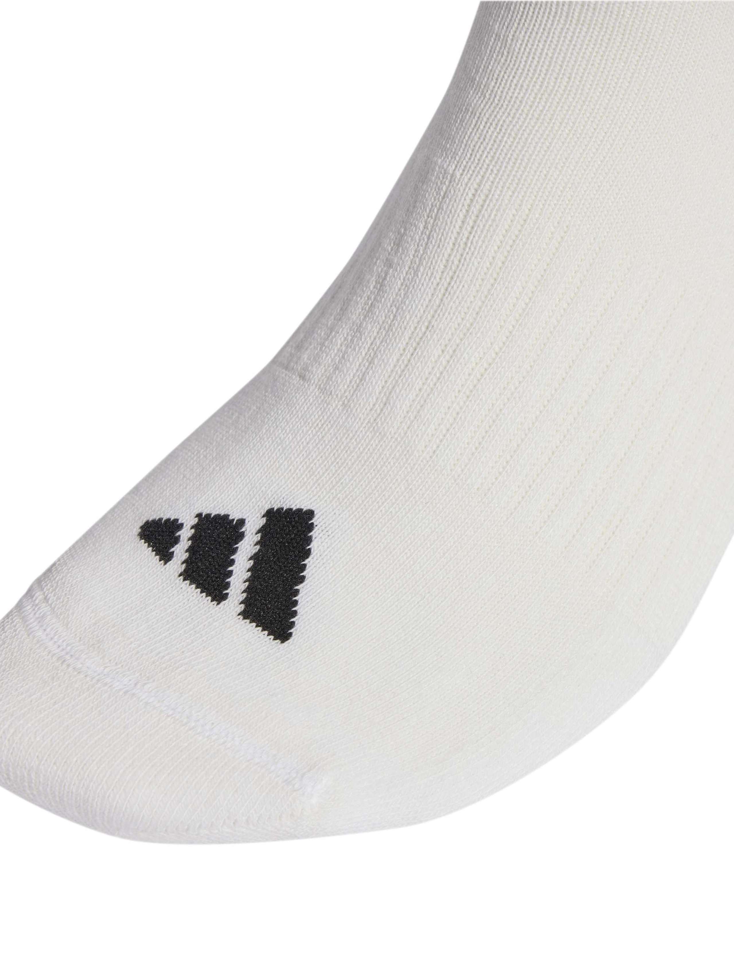 3-Stripes Cushioned Crew Socks 3 of 4