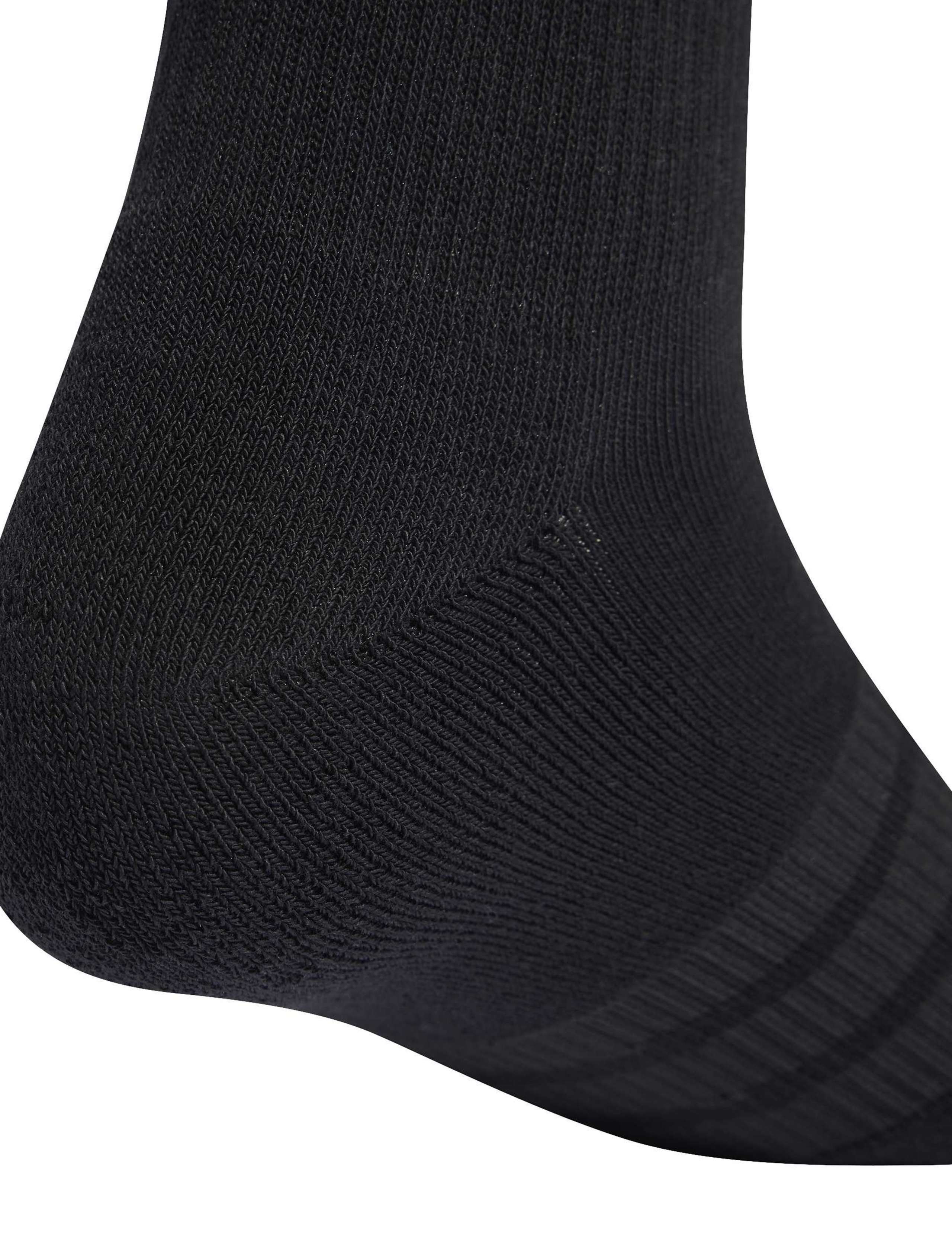 Cushioned Crew Socks 3 Pack Embroidered 4 of 4