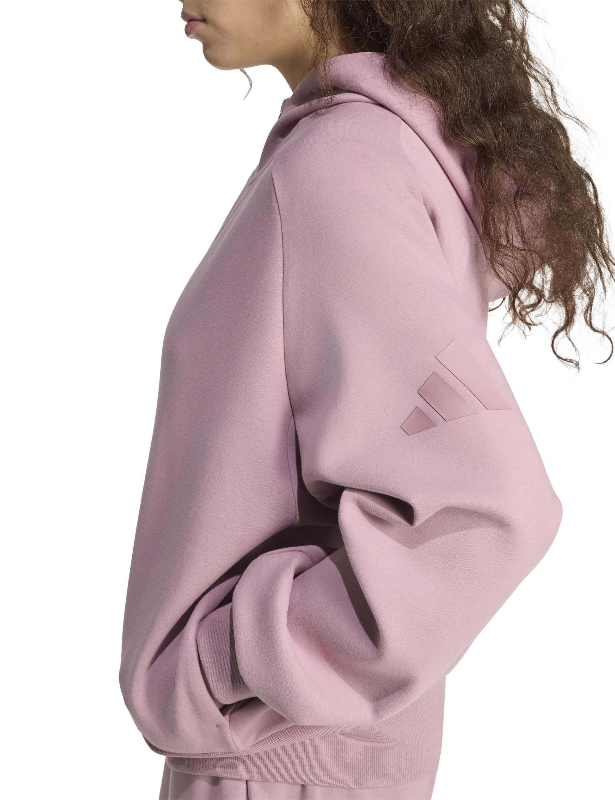Soft Lux Zip Up Hoodie with Modal 6 of 6