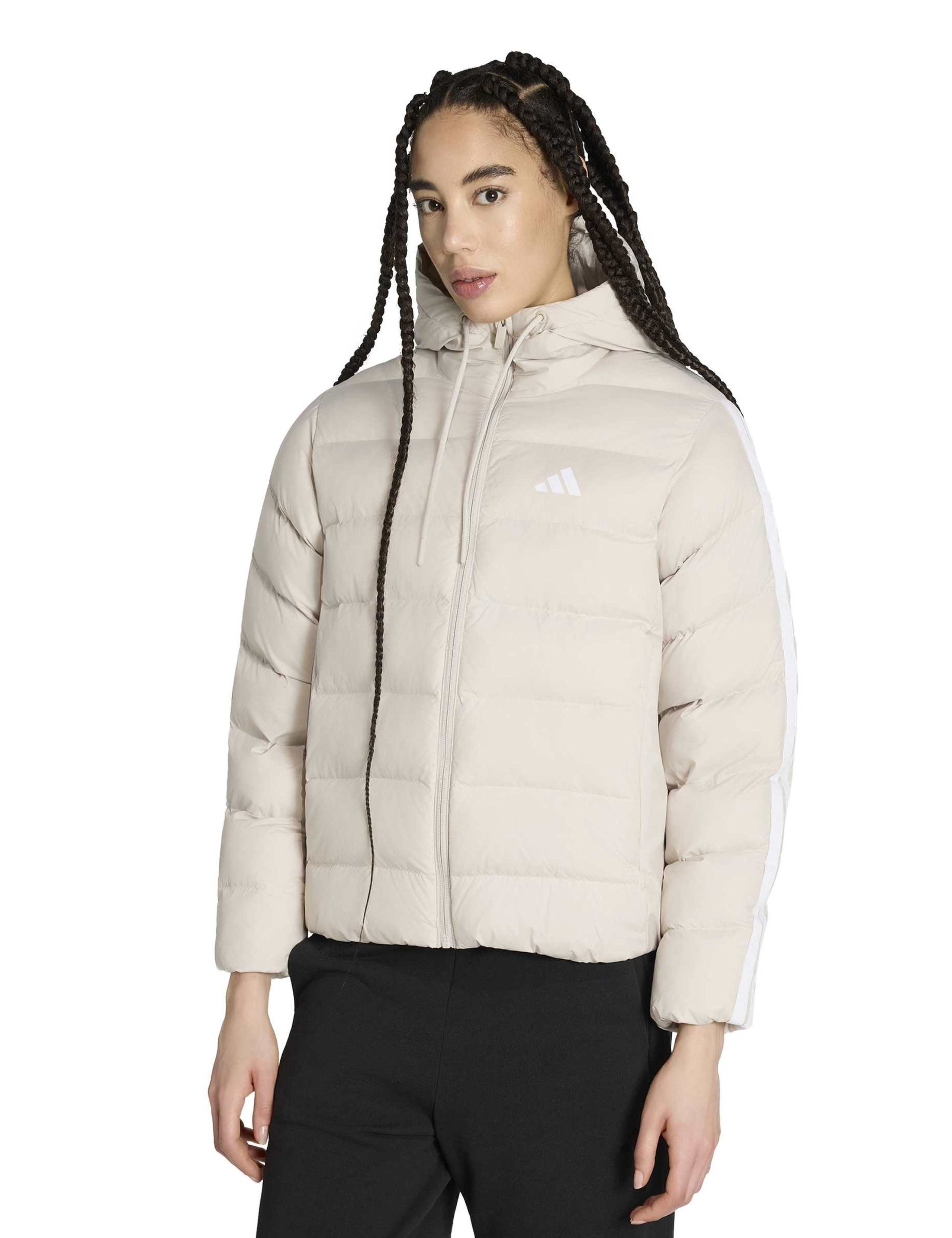 3-Stripes Hooded Puffer Jacket 1 of 6