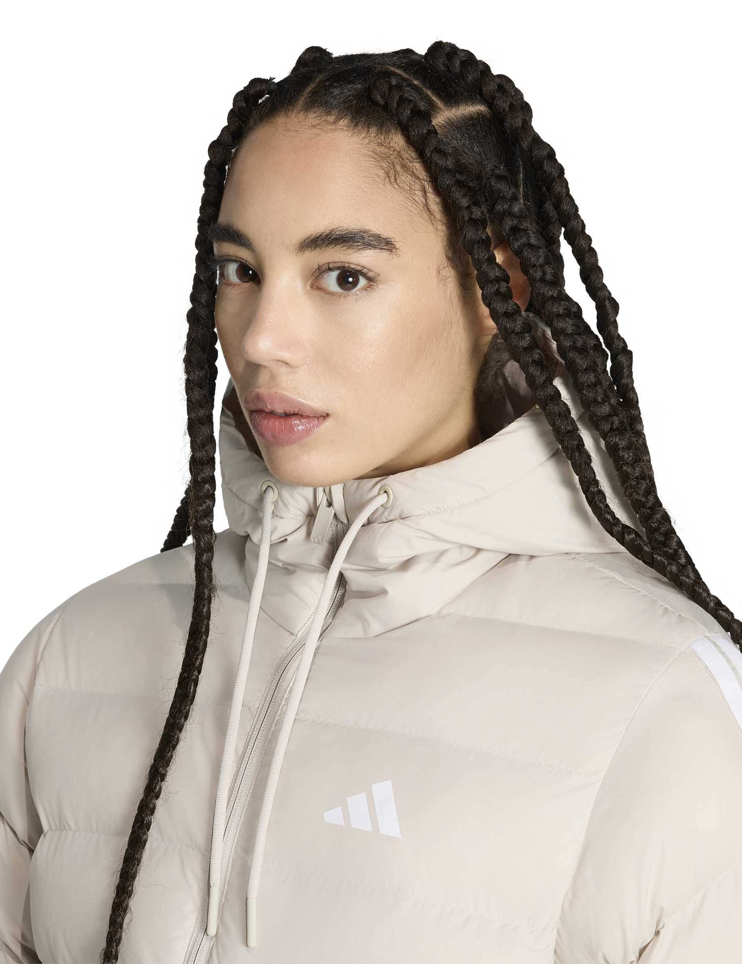 3-Stripes Hooded Puffer Jacket 5 of 6