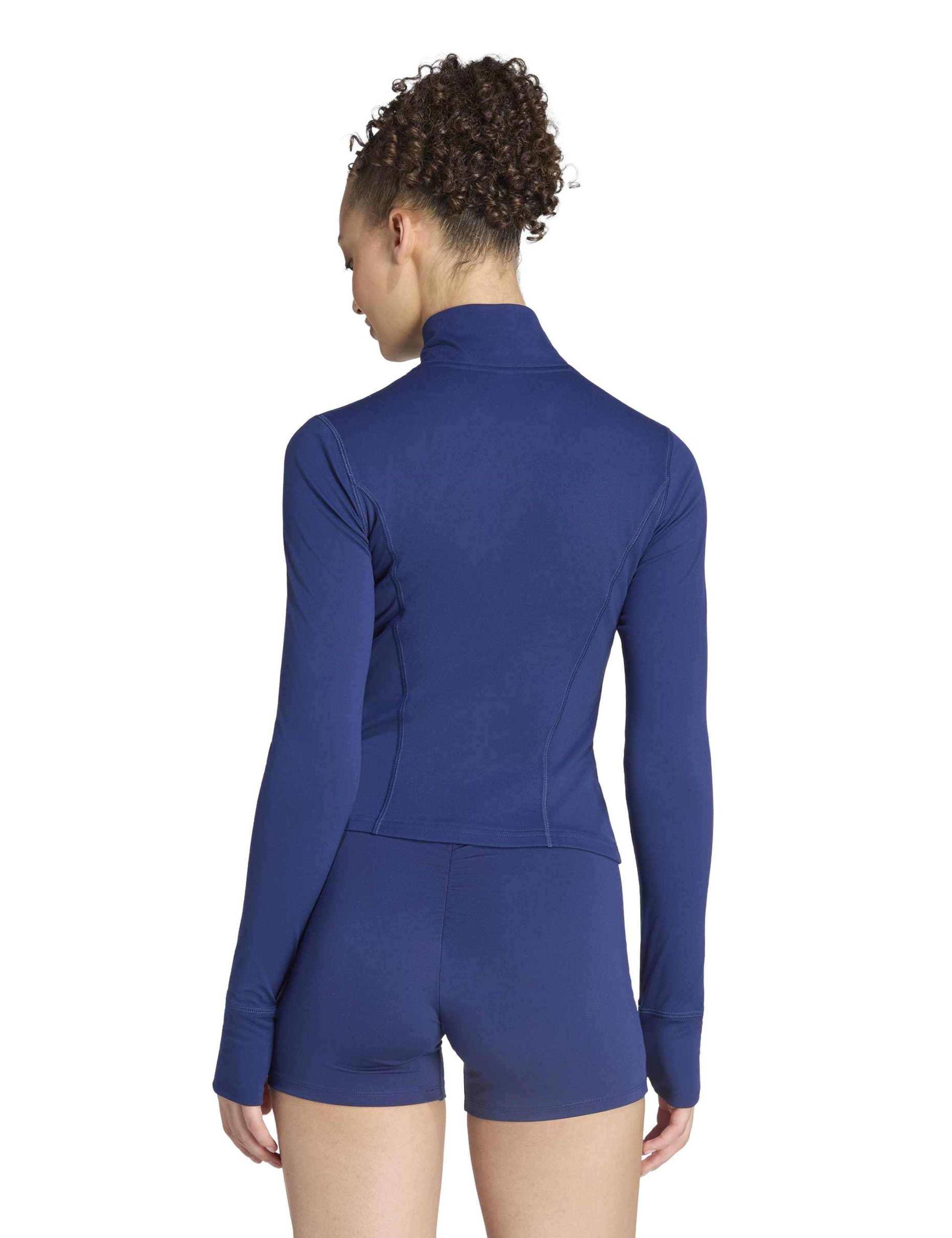 3-Stripes Studio Funnel Neck Sports Jacket 4 of 6