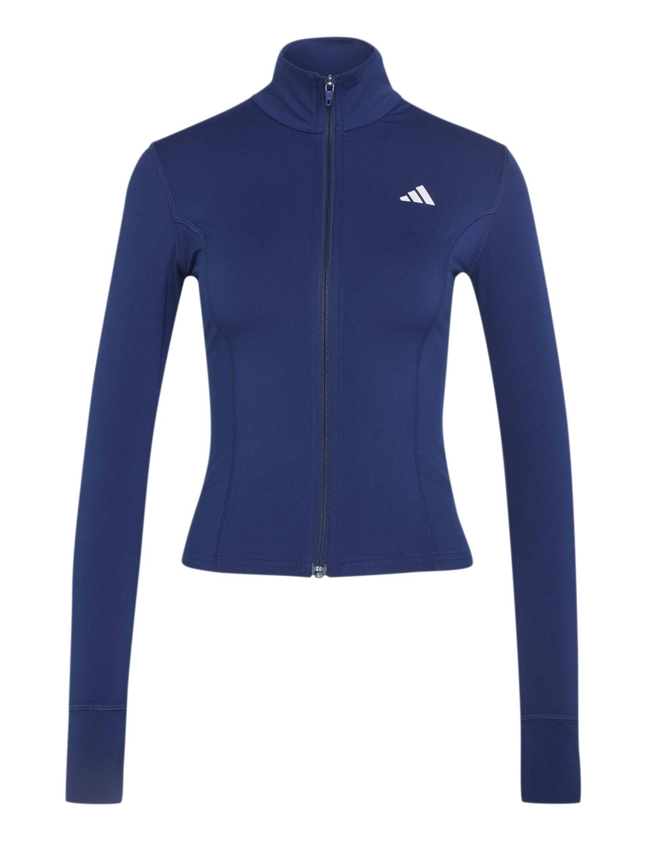 3-Stripes Studio Funnel Neck Sports Jacket 2 of 6