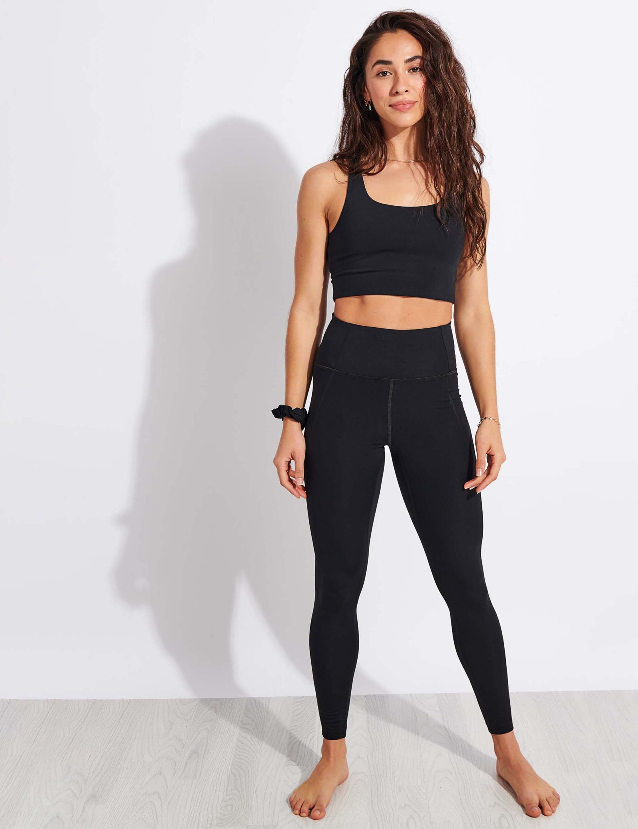 Compressive High Waisted Leggings 3 of 4