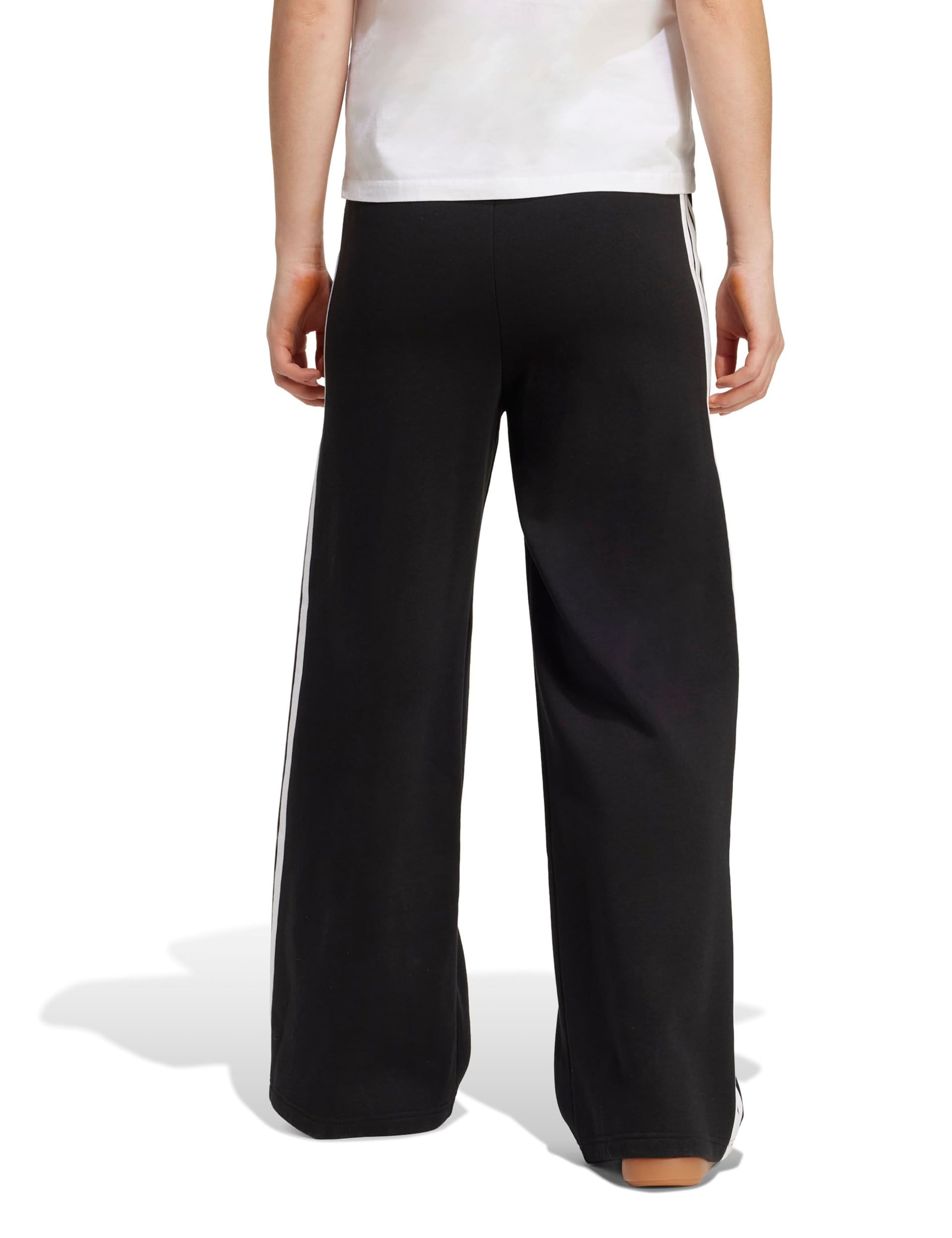 3-Stripes Fleece Wide Leg Joggers 3 of 6