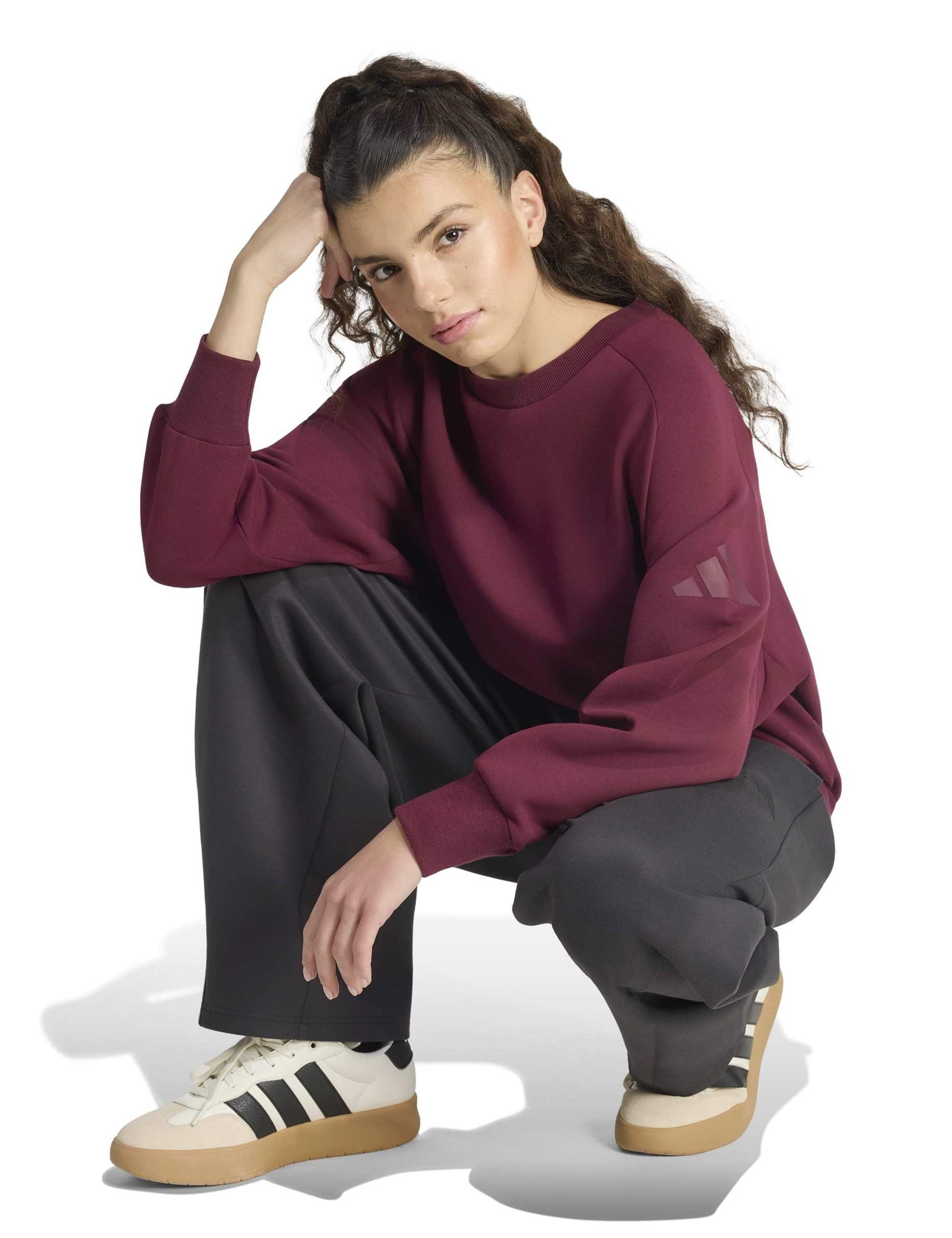 Soft Lux Sweatshirt with Modal 4 of 6
