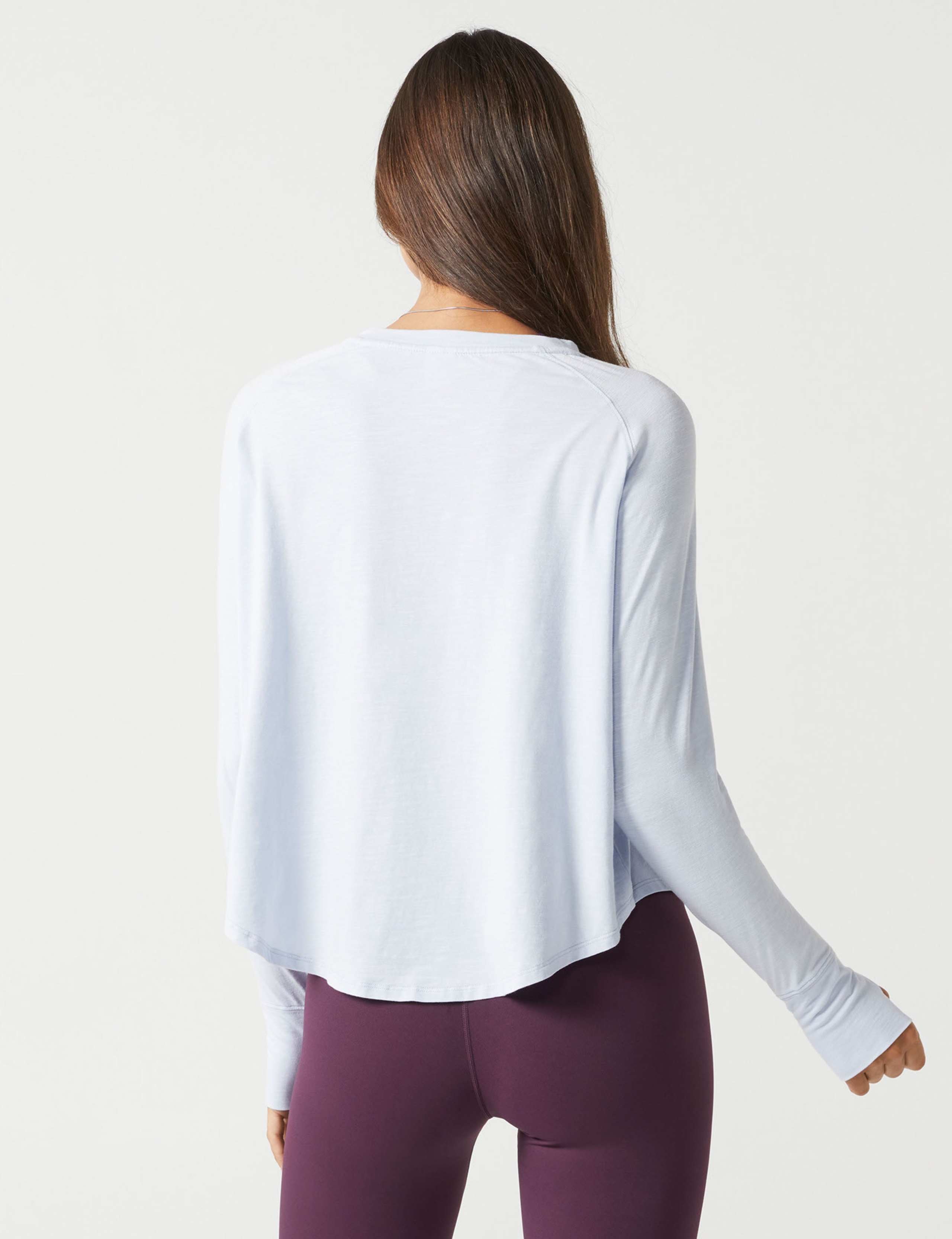 Clare Vintage Washed Slub Long Sleeve Top 3 of 4