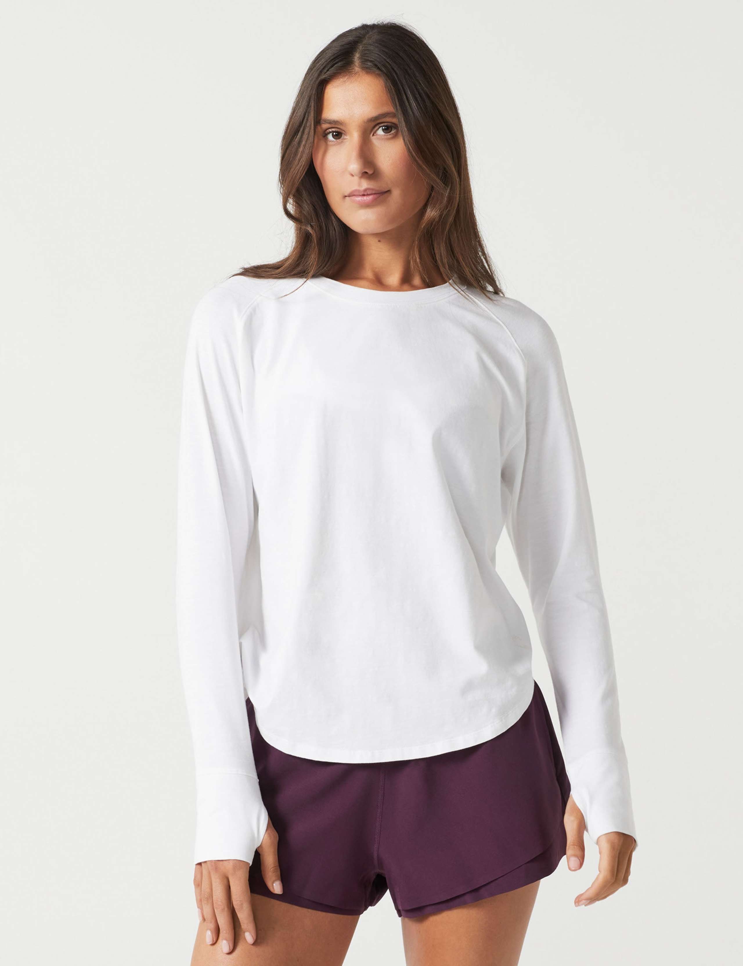 Clare Vintage Washed Slub Long Sleeve Top 3 of 4