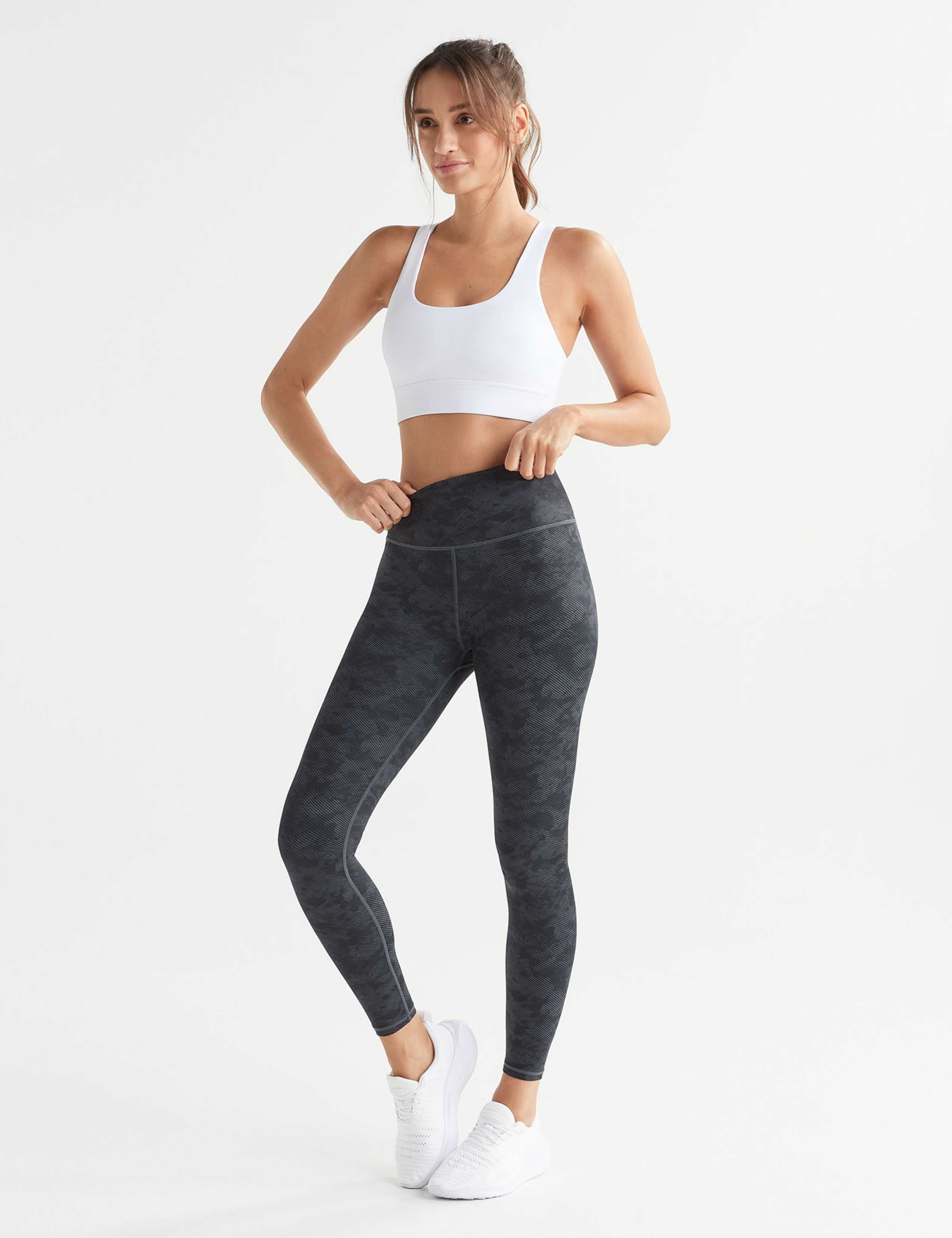Astrid High Waisted Stucco Print Leggings 3 of 8