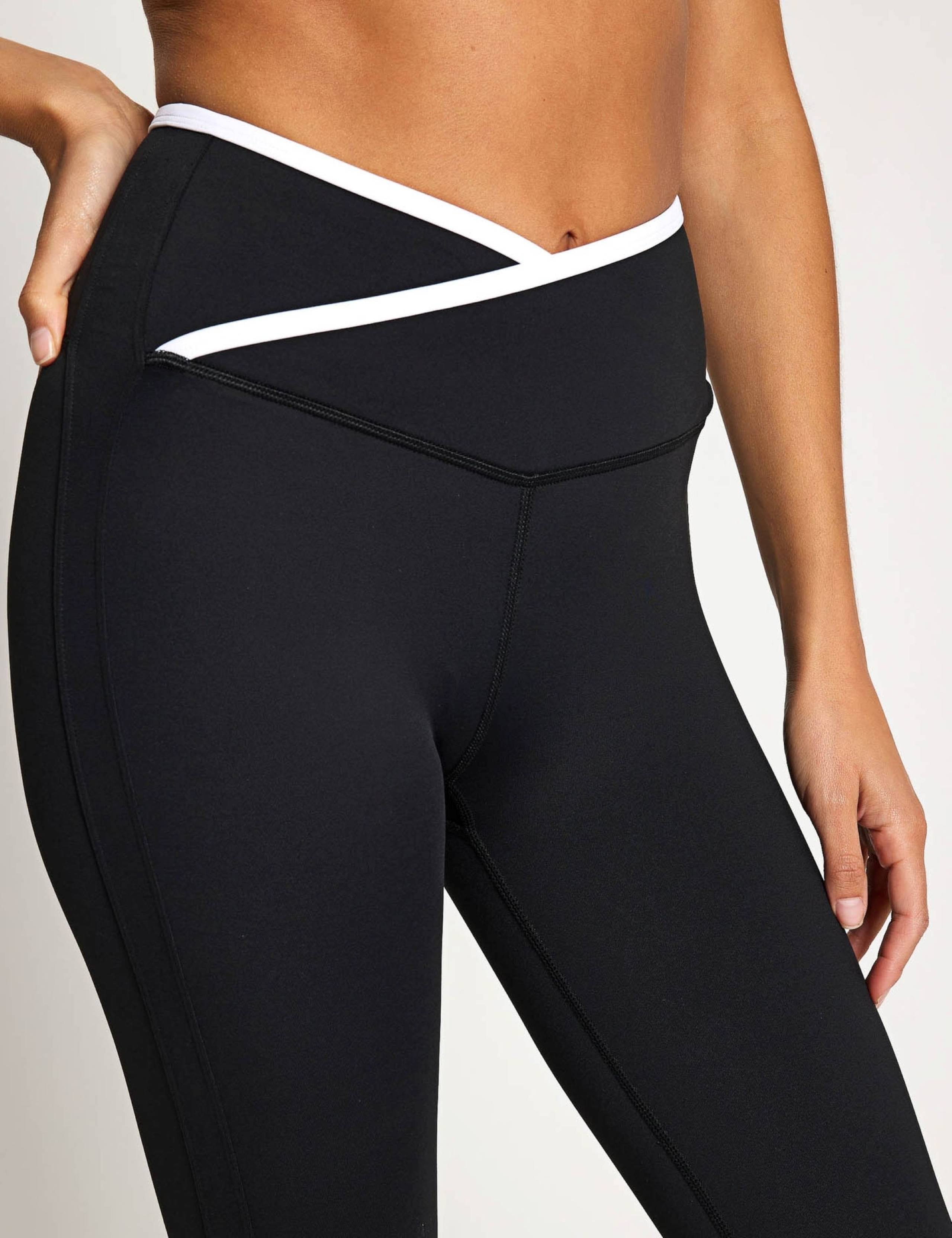 Ella High Waisted V Shaped Waistband Leggings 4 of 4