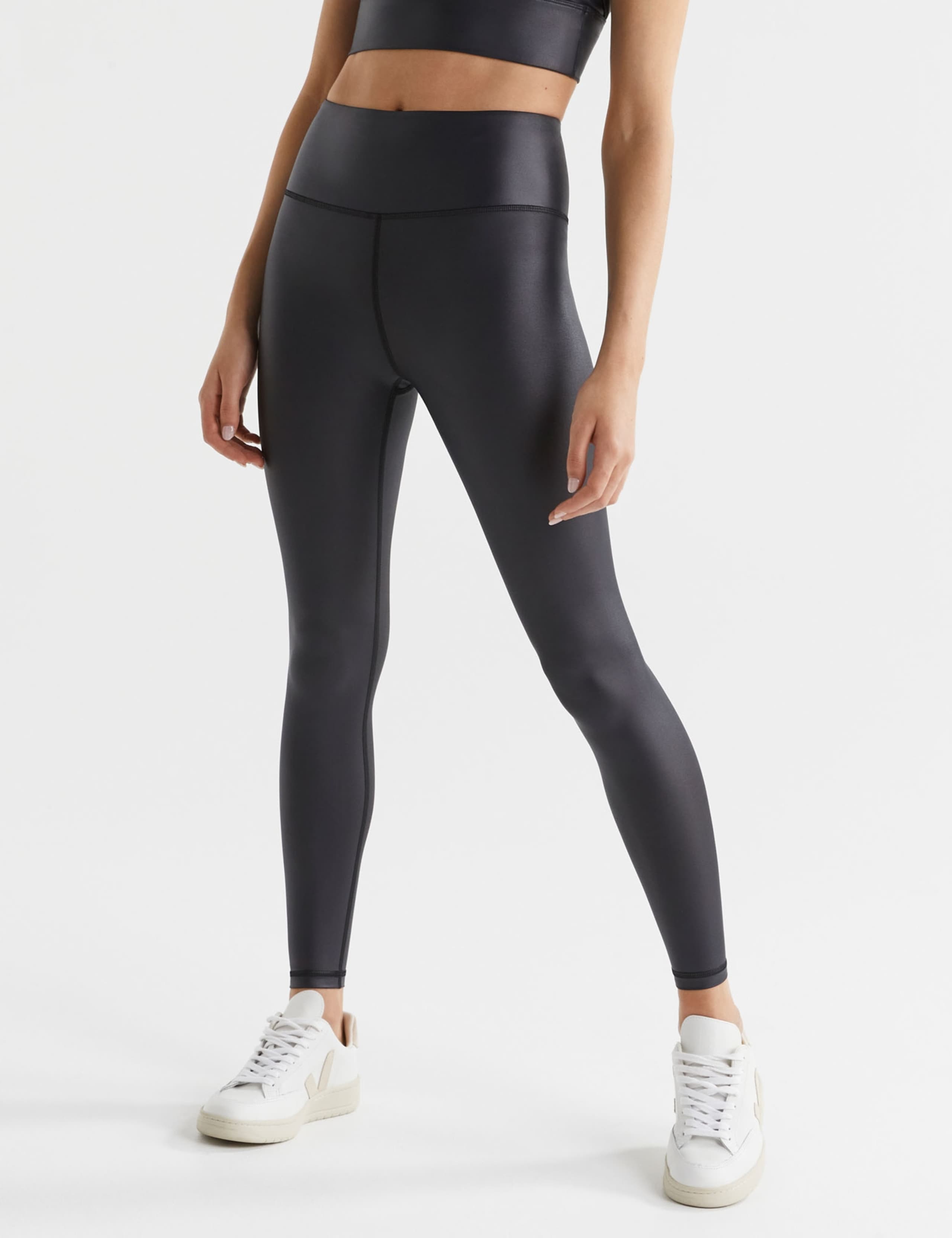 Zephyr High Waisted High Shine Leggings 6 of 7