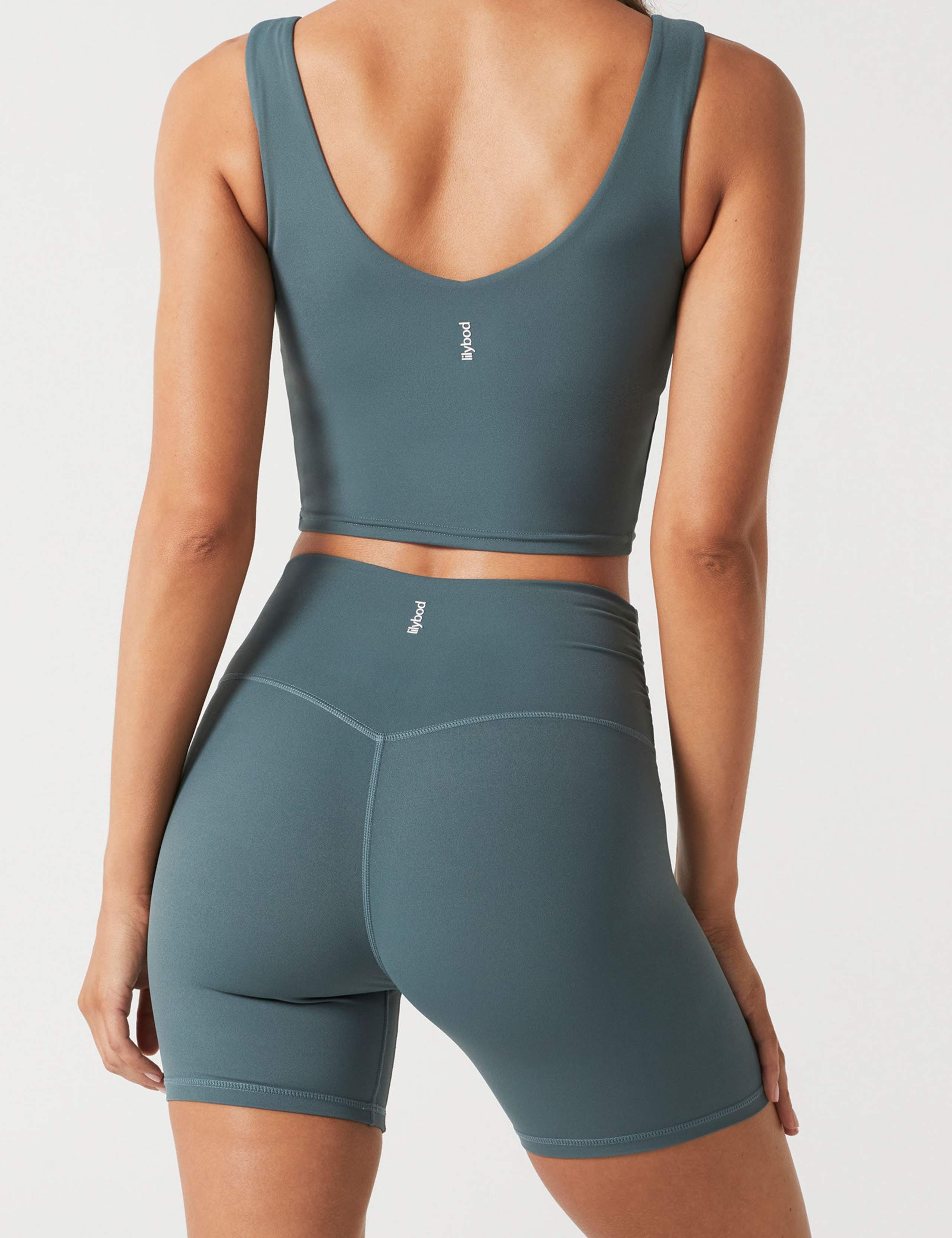 Addison High Waisted Wrap Waistband Shorts 2 of 5