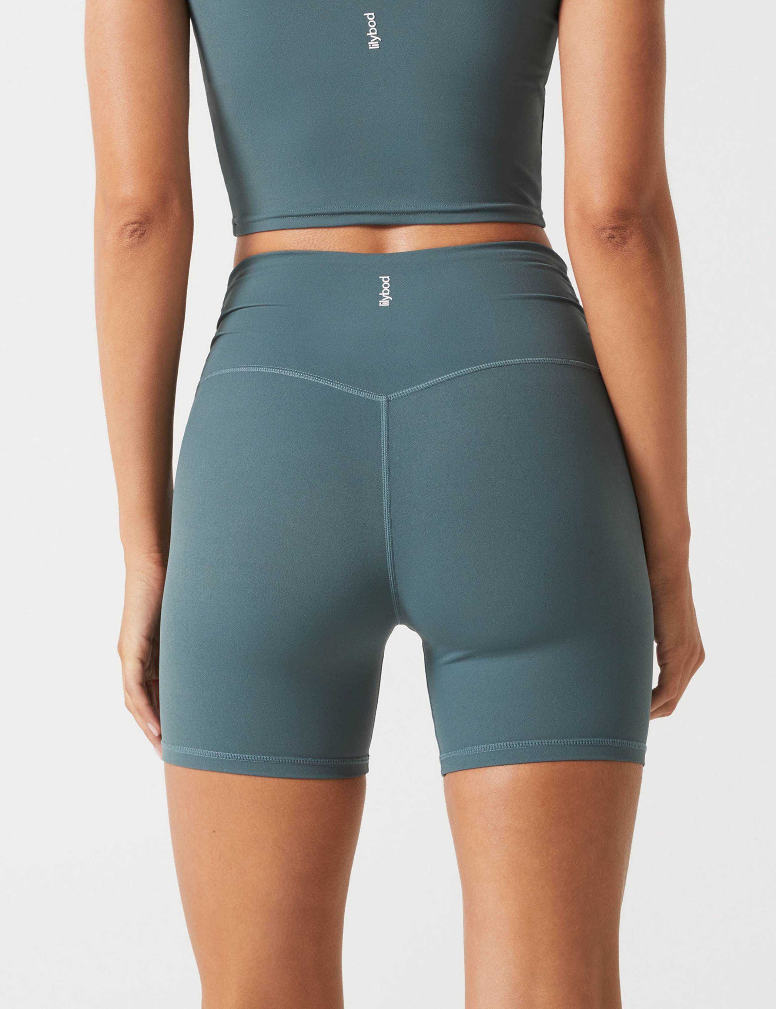 Addison High Waisted Wrap Waistband Shorts 5 of 5