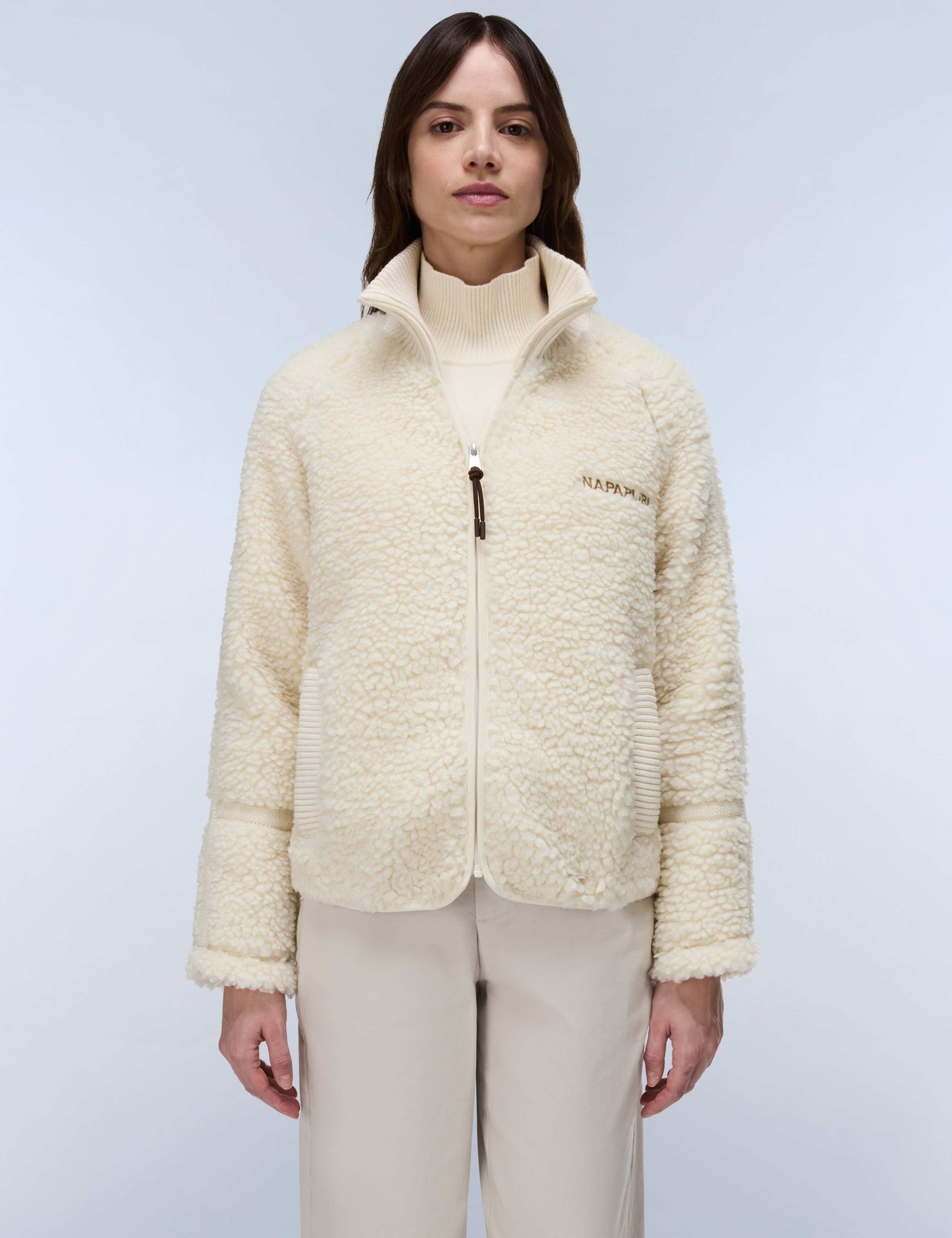 Funnel Neck Fleece Jacket 1 of 6