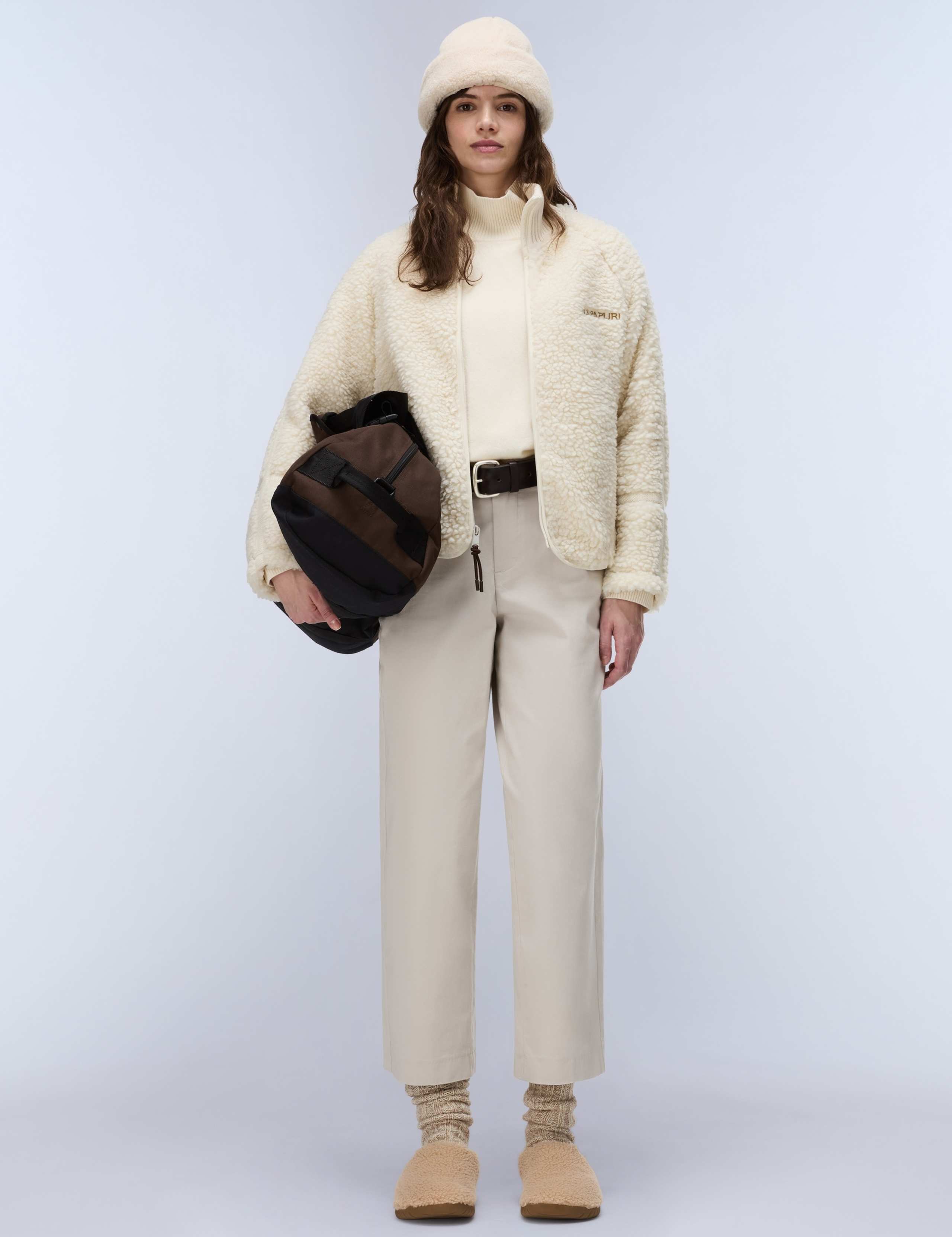 Funnel Neck Fleece Jacket 3 of 6