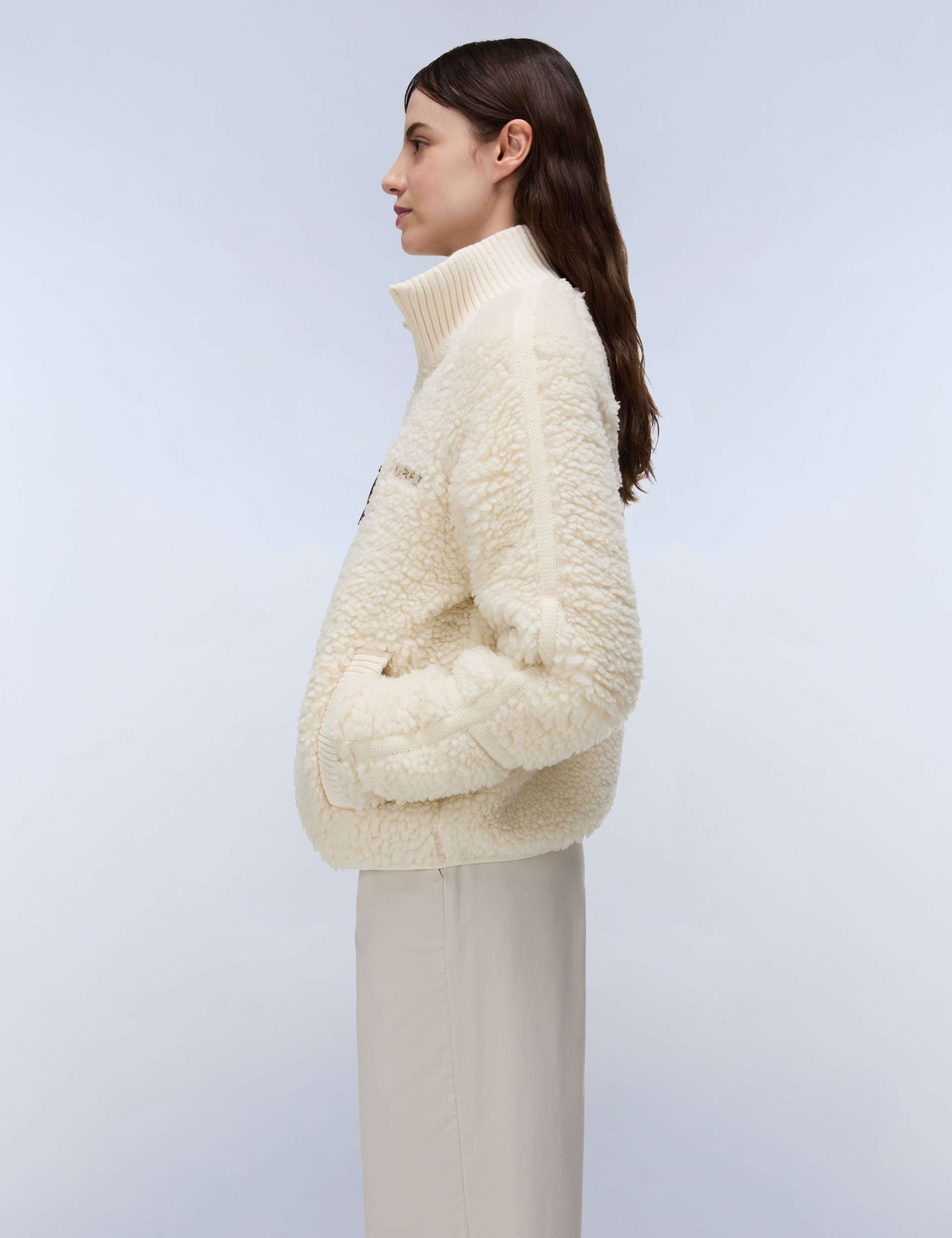 Funnel Neck Fleece Jacket 5 of 6