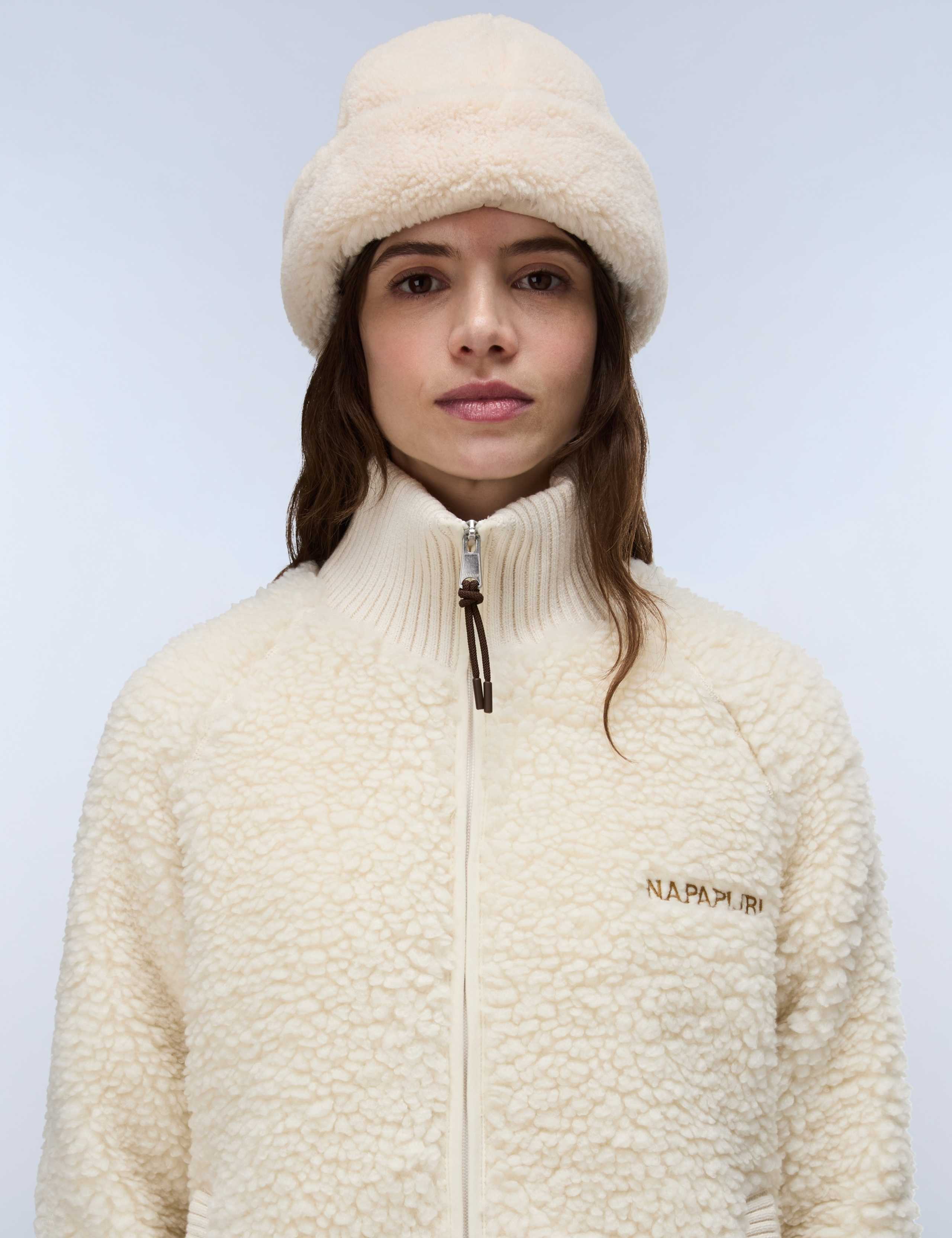 Funnel Neck Fleece Jacket 6 of 6