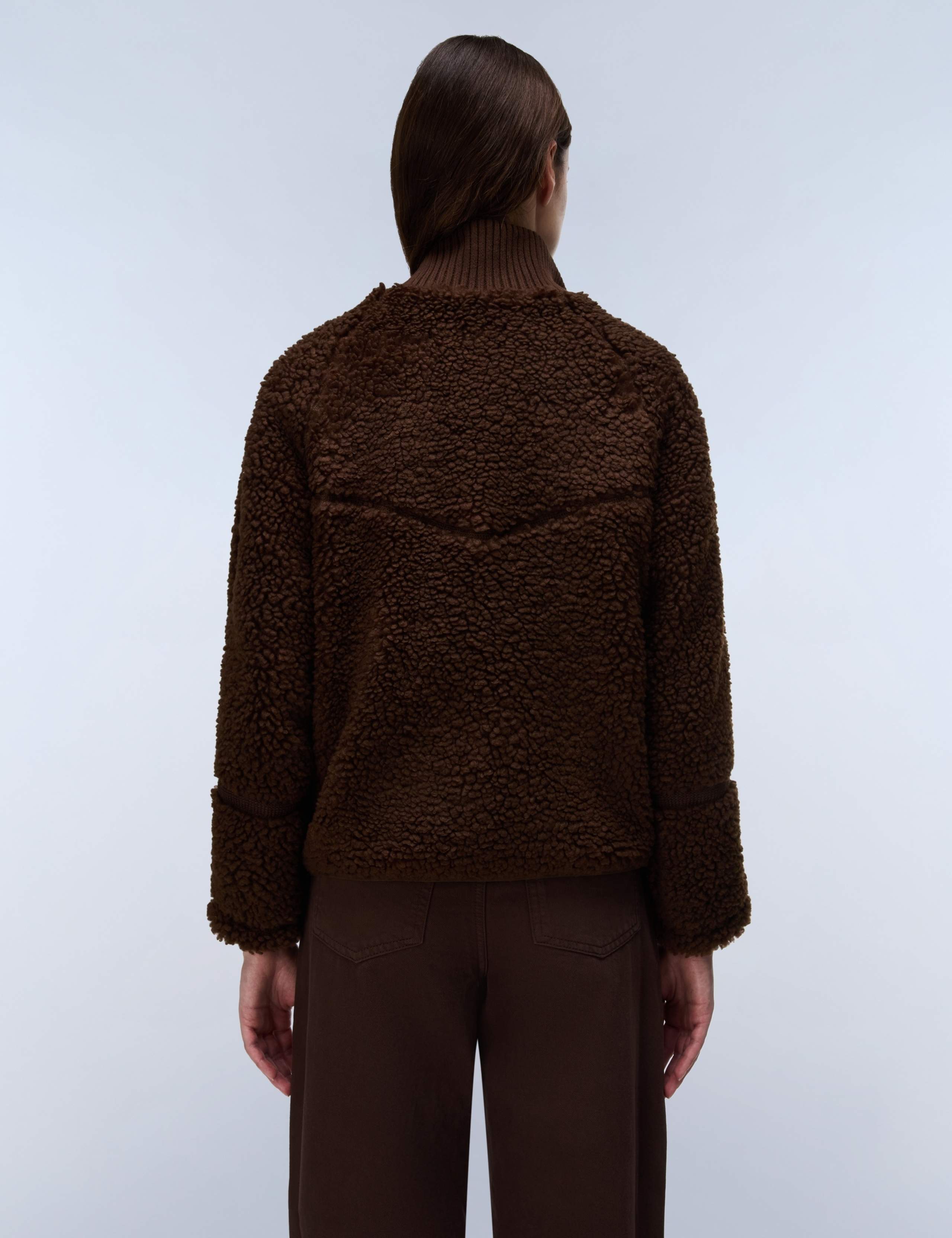 Funnel Neck Fleece Jacket 4 of 6