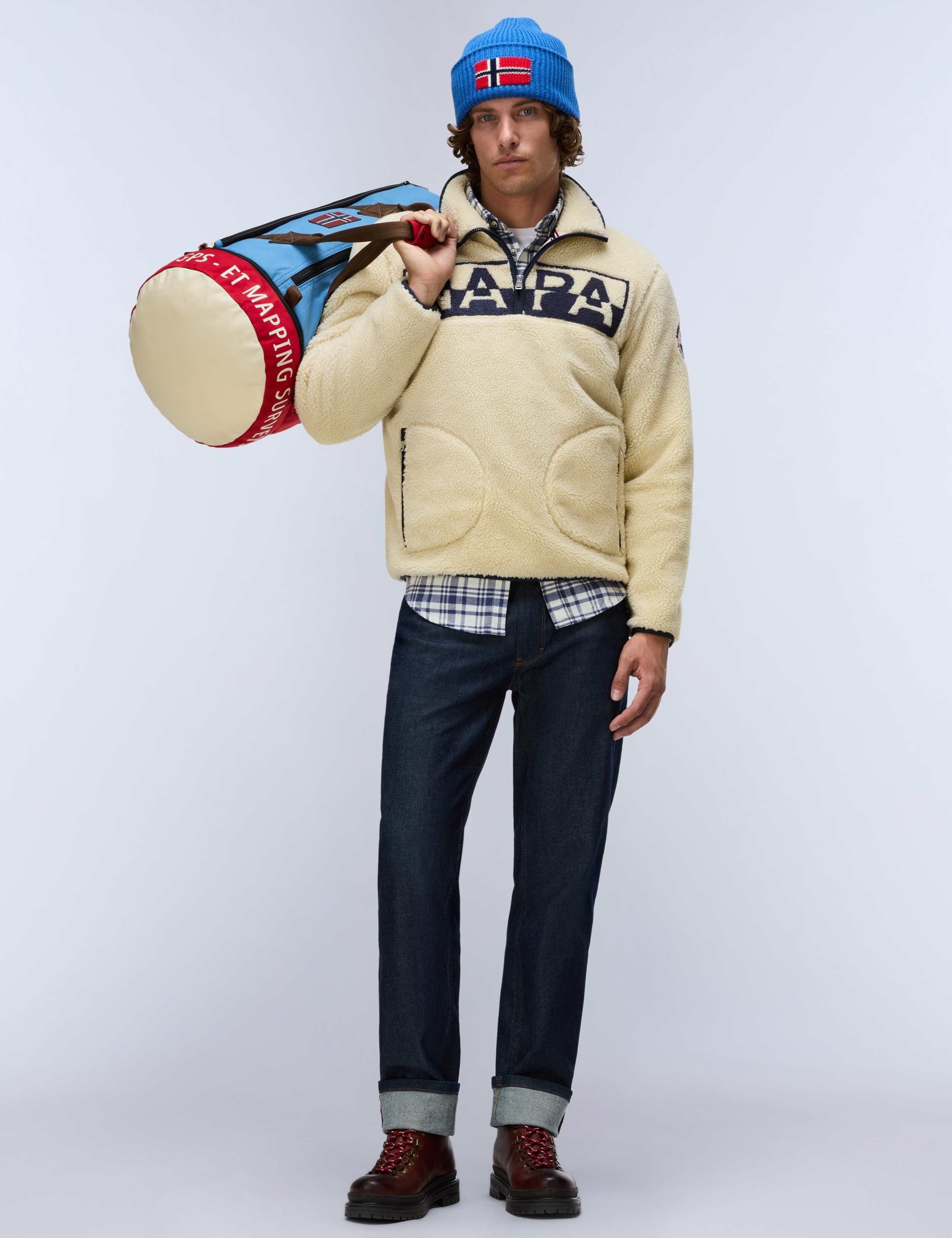 Archive Relaxed Fit Half Zip Fleece 3 of 6