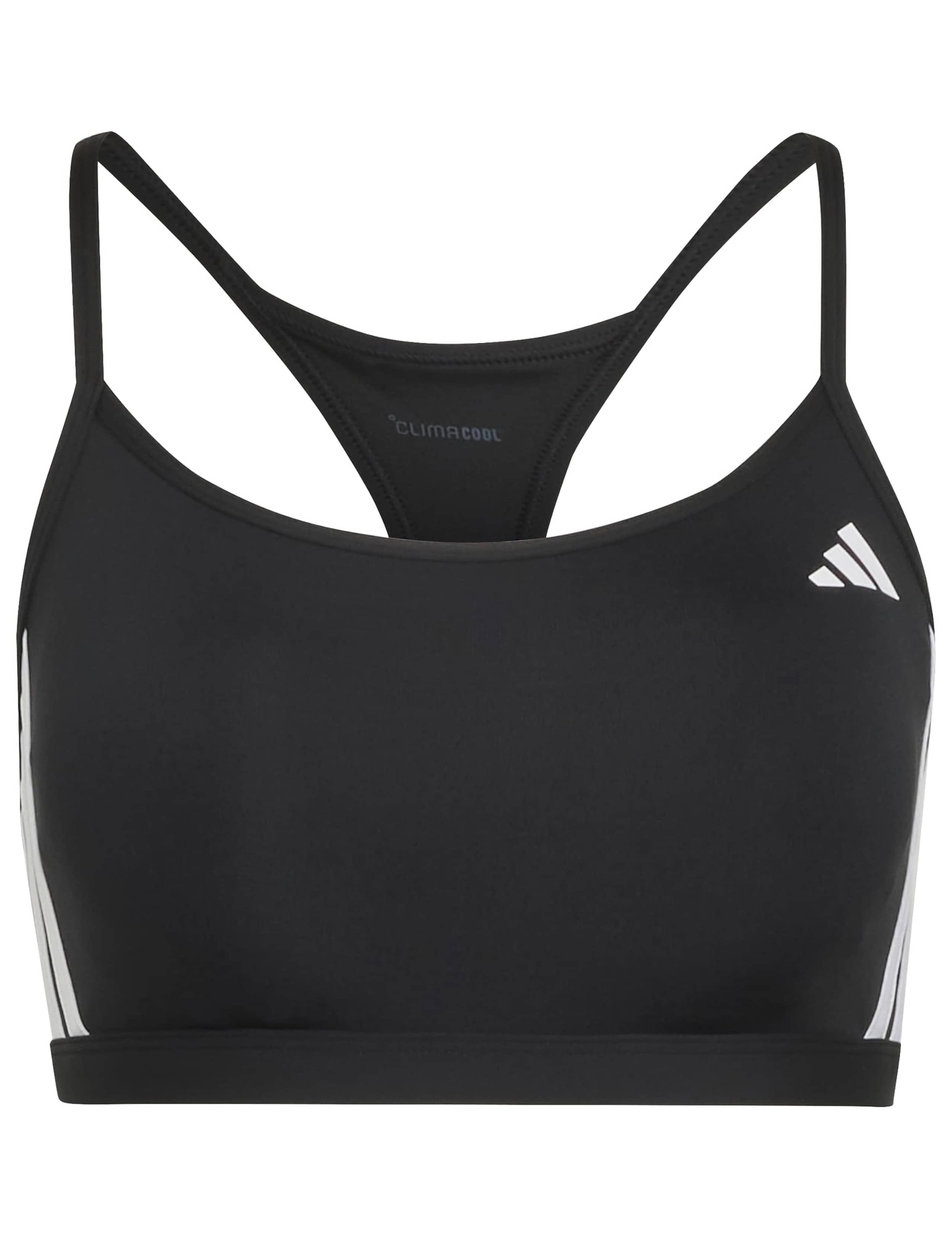 Optime Essentials 3-Stripes Sports Bra 2 of 8