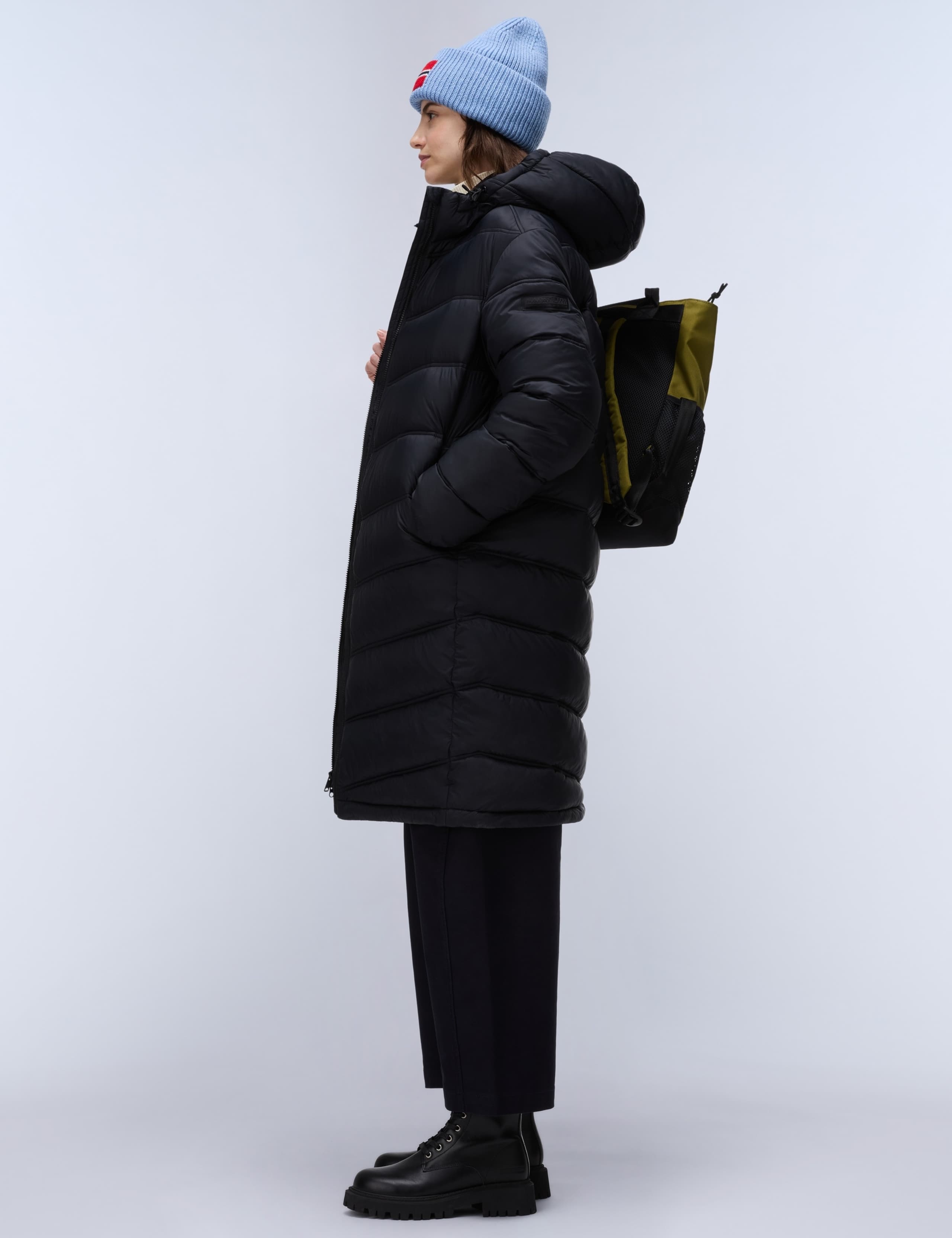Hooded Longline Puffer Jacket 4 of 6