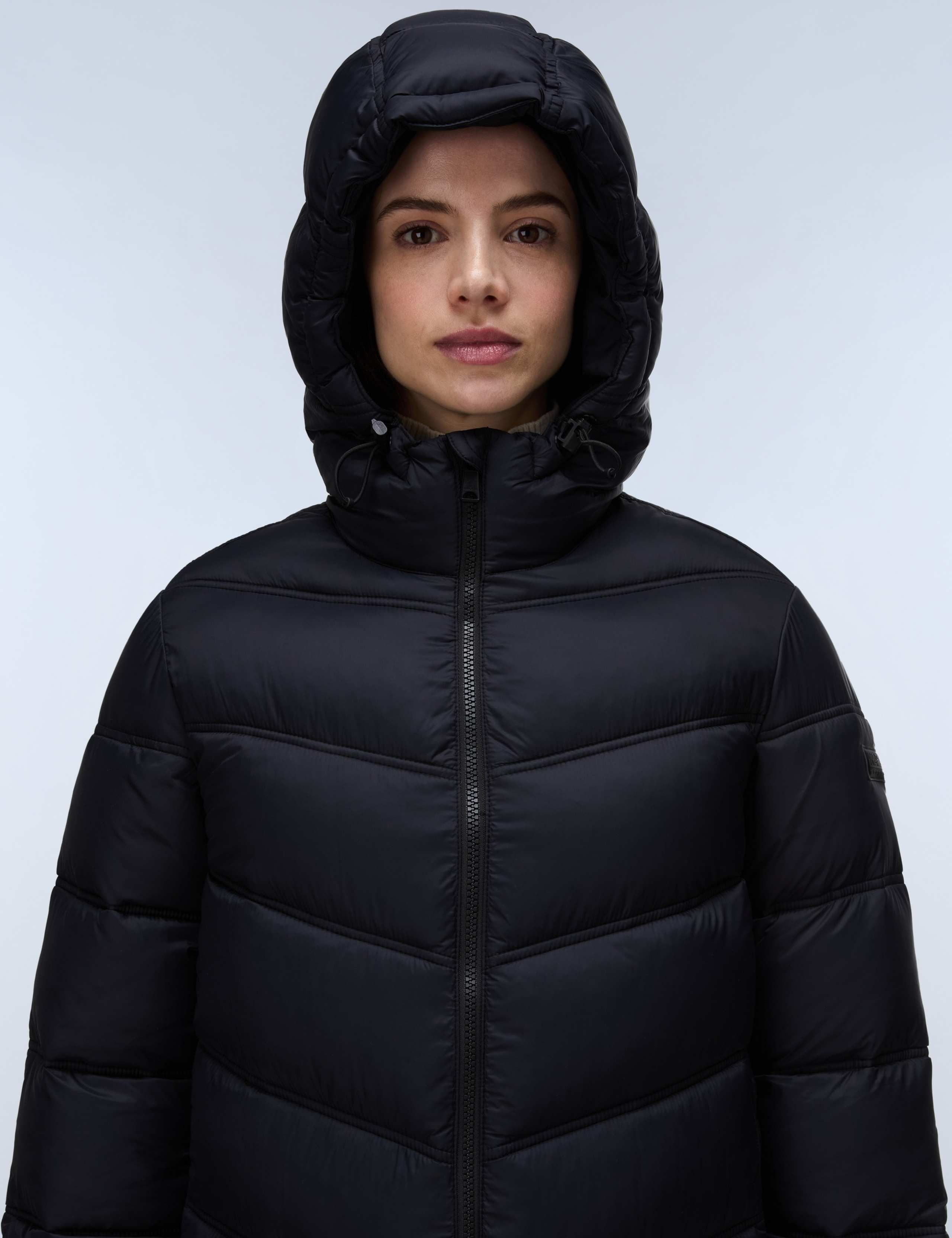 Hooded Longline Puffer Jacket 5 of 6