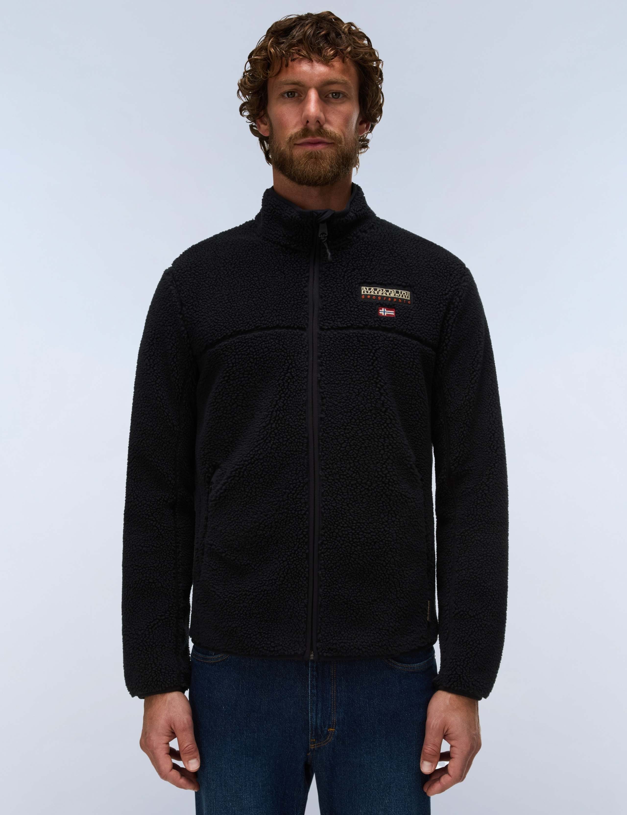Tynik Relaxed Fit Full Zip Fleece Jacket 1 of 5
