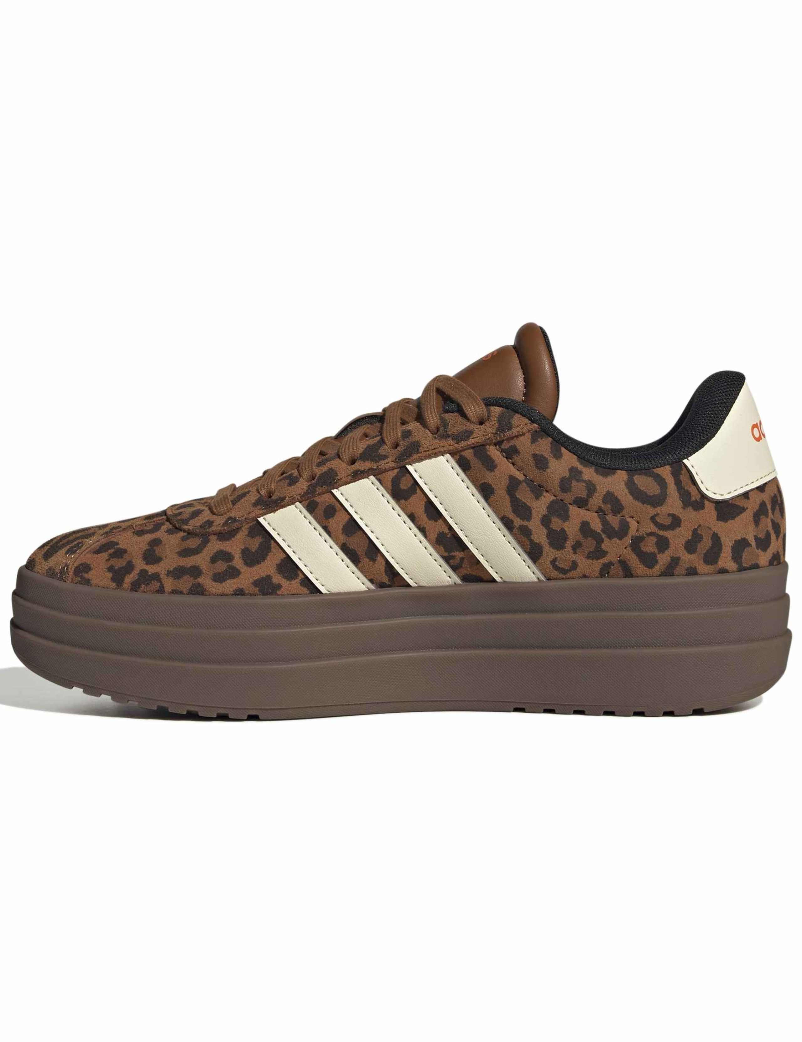 VL Court Bold Animal Print Platform Trainers 2 of 8