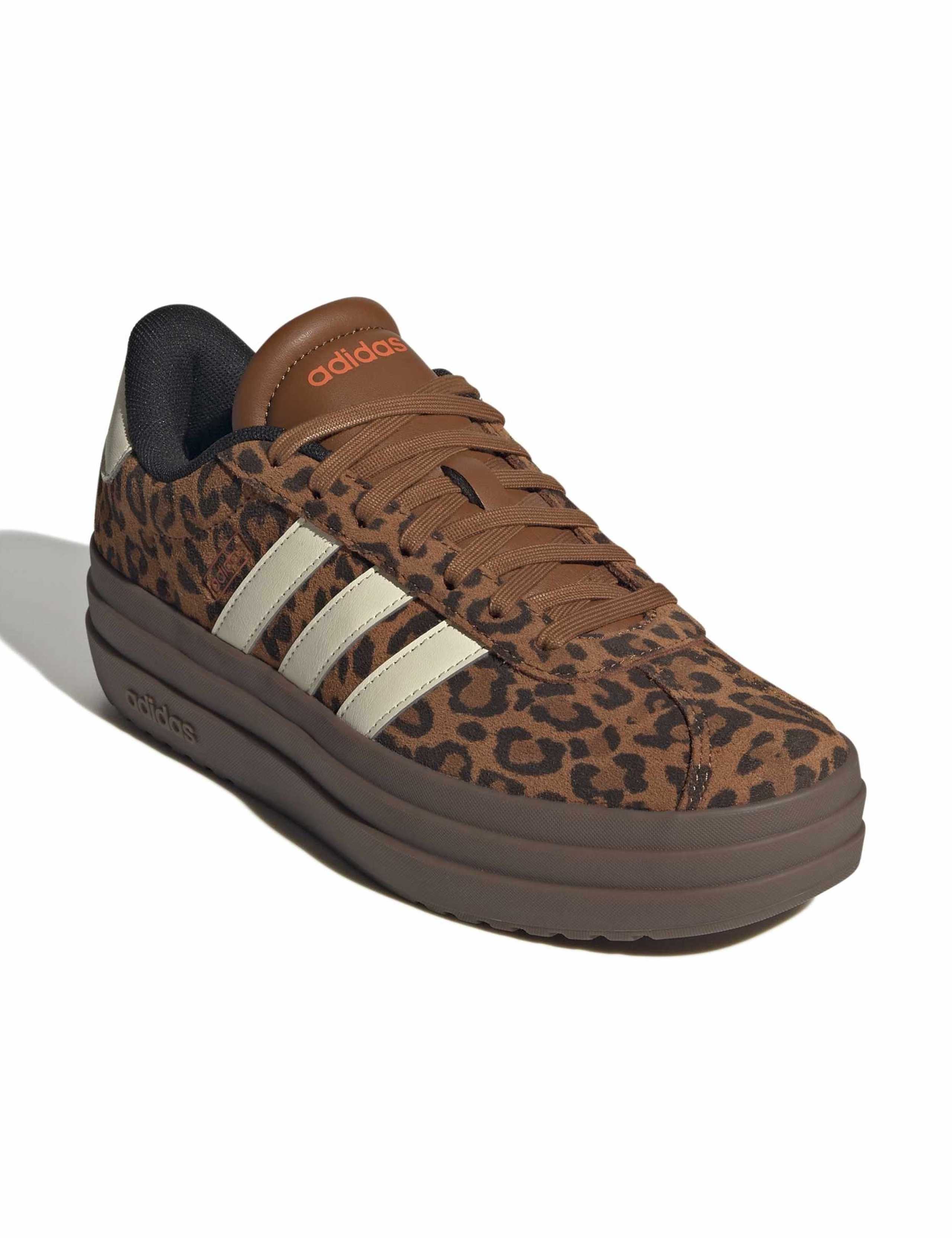 VL Court Bold Animal Print Platform Trainers 3 of 8