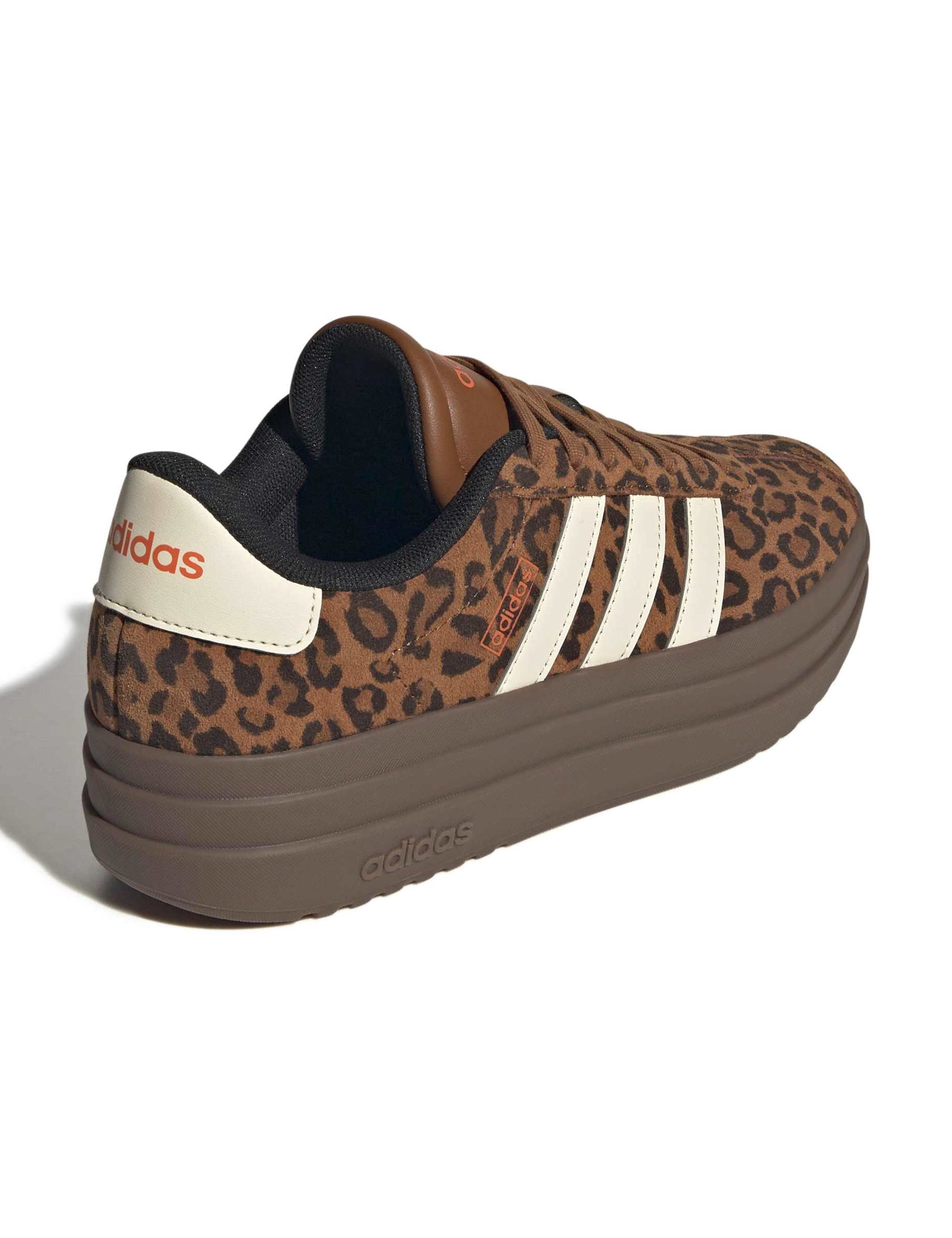 VL Court Bold Animal Print Platform Trainers 4 of 8
