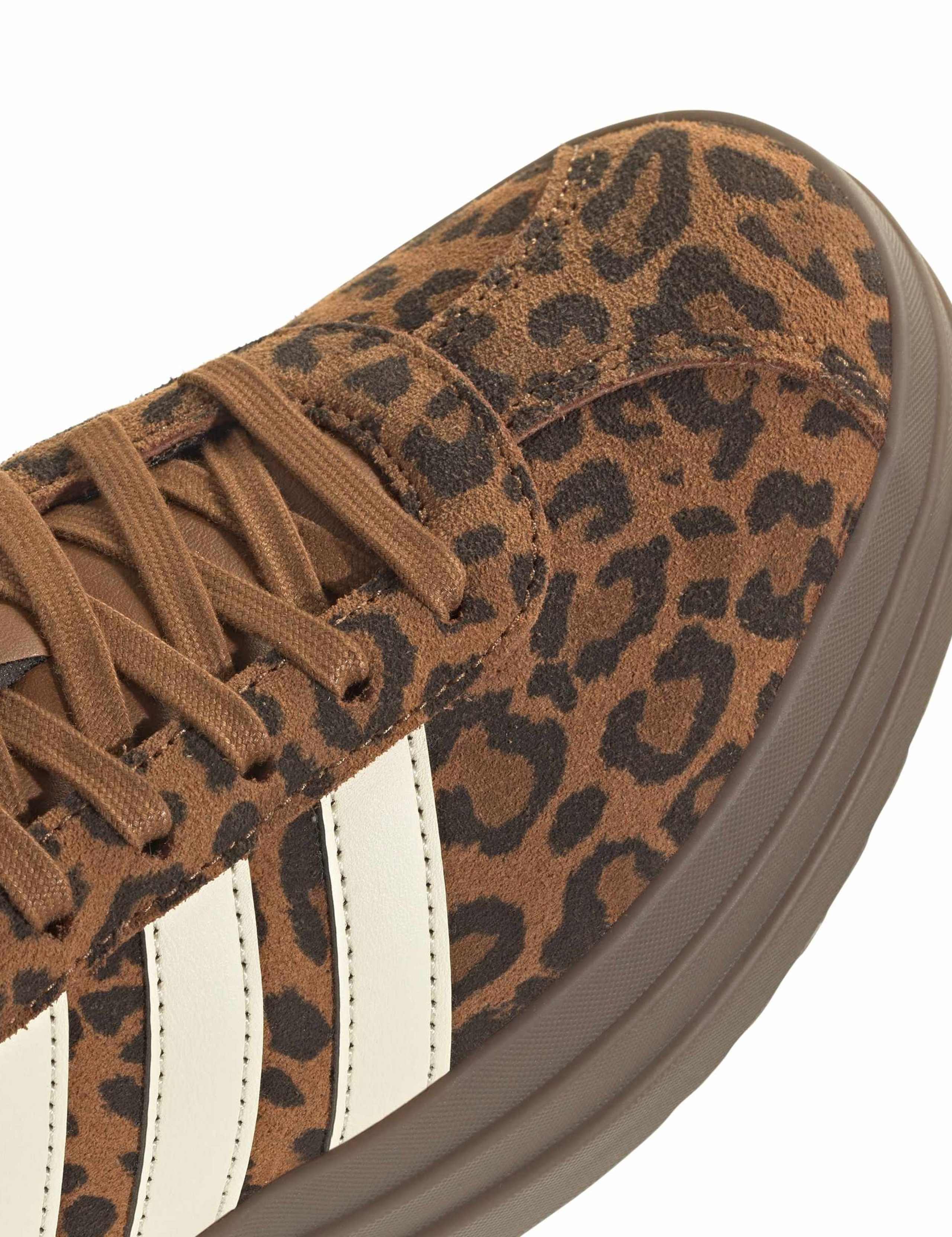 VL Court Bold Animal Print Platform Trainers 5 of 8