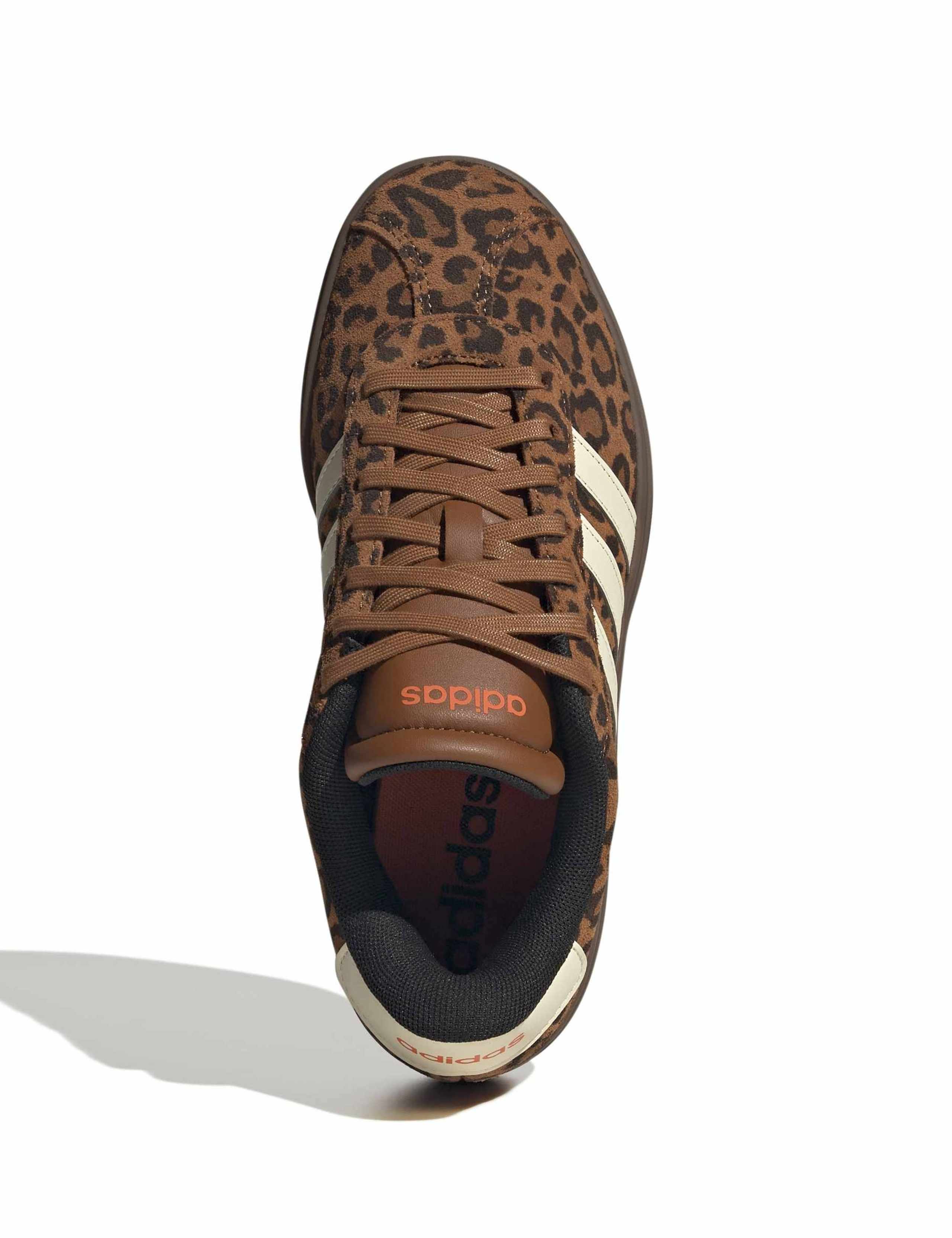 VL Court Bold Animal Print Platform Trainers 7 of 8