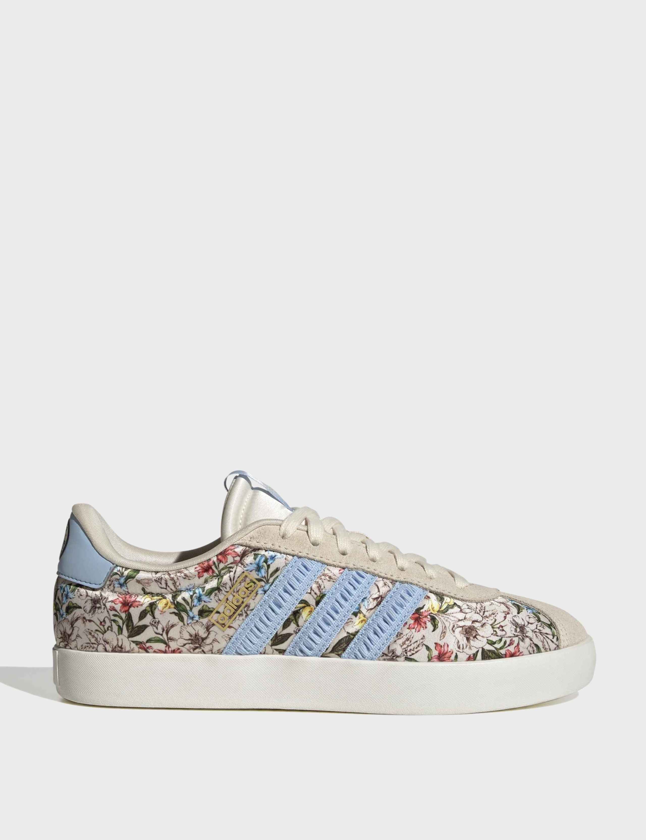 VL Court 3.0 Suede Floral Trainers 1 of 8