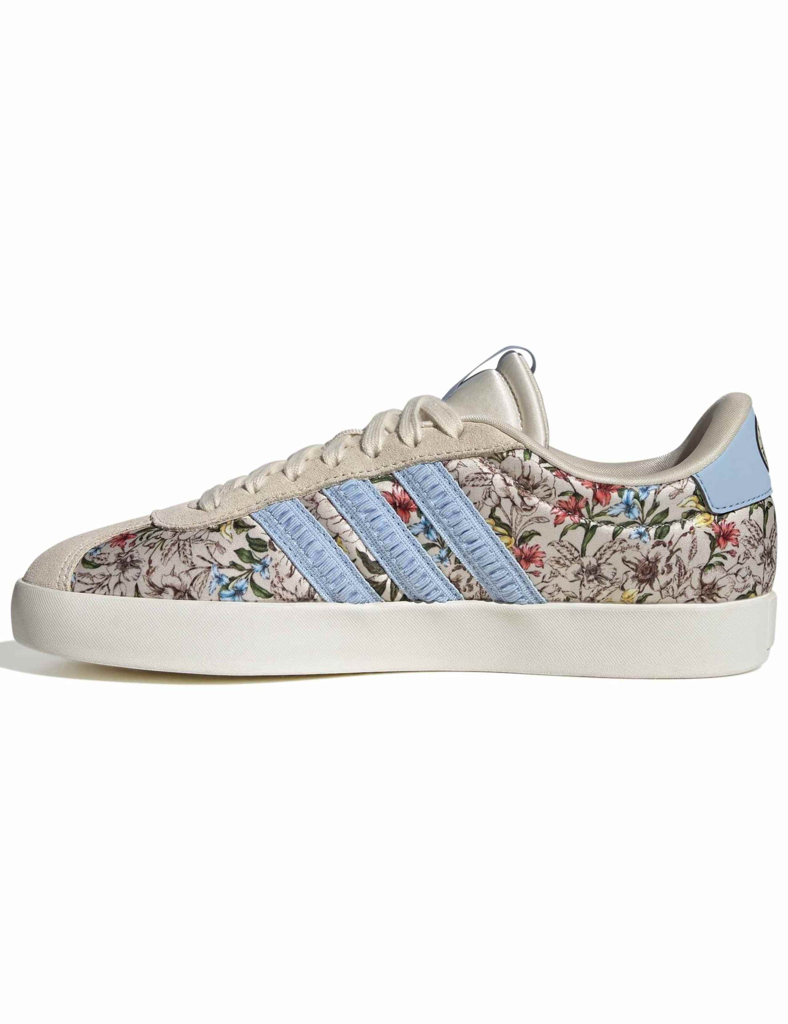 VL Court 3.0 Suede Floral Trainers 2 of 8
