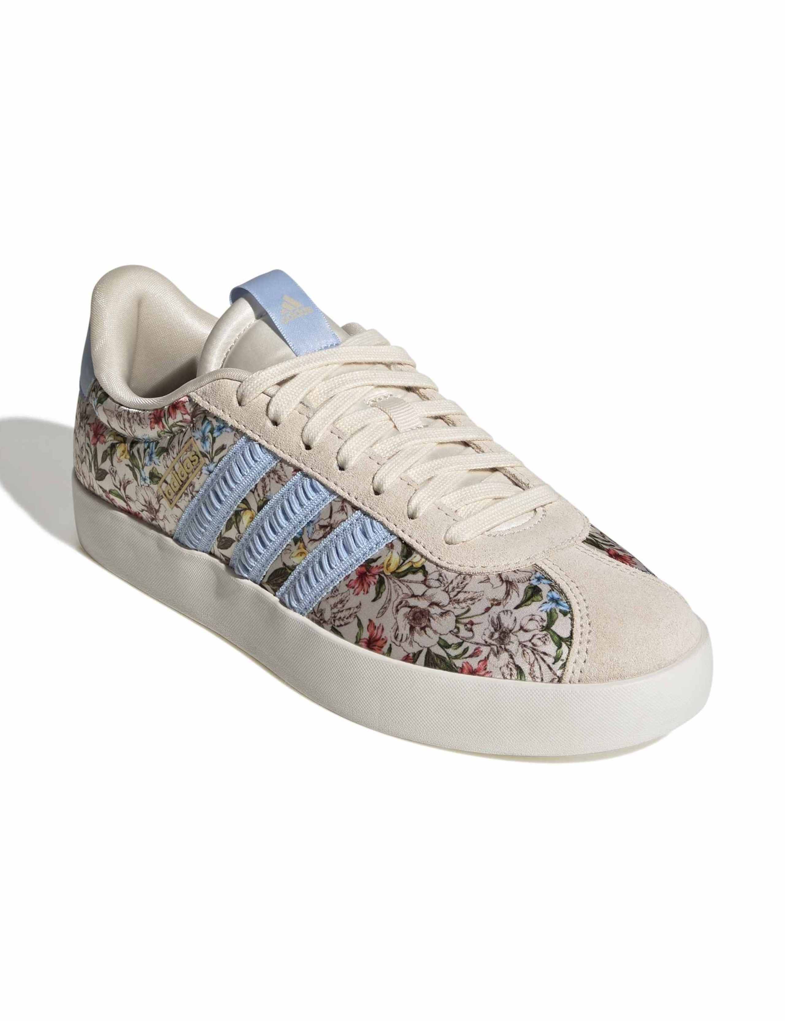 VL Court 3.0 Suede Floral Trainers 3 of 8