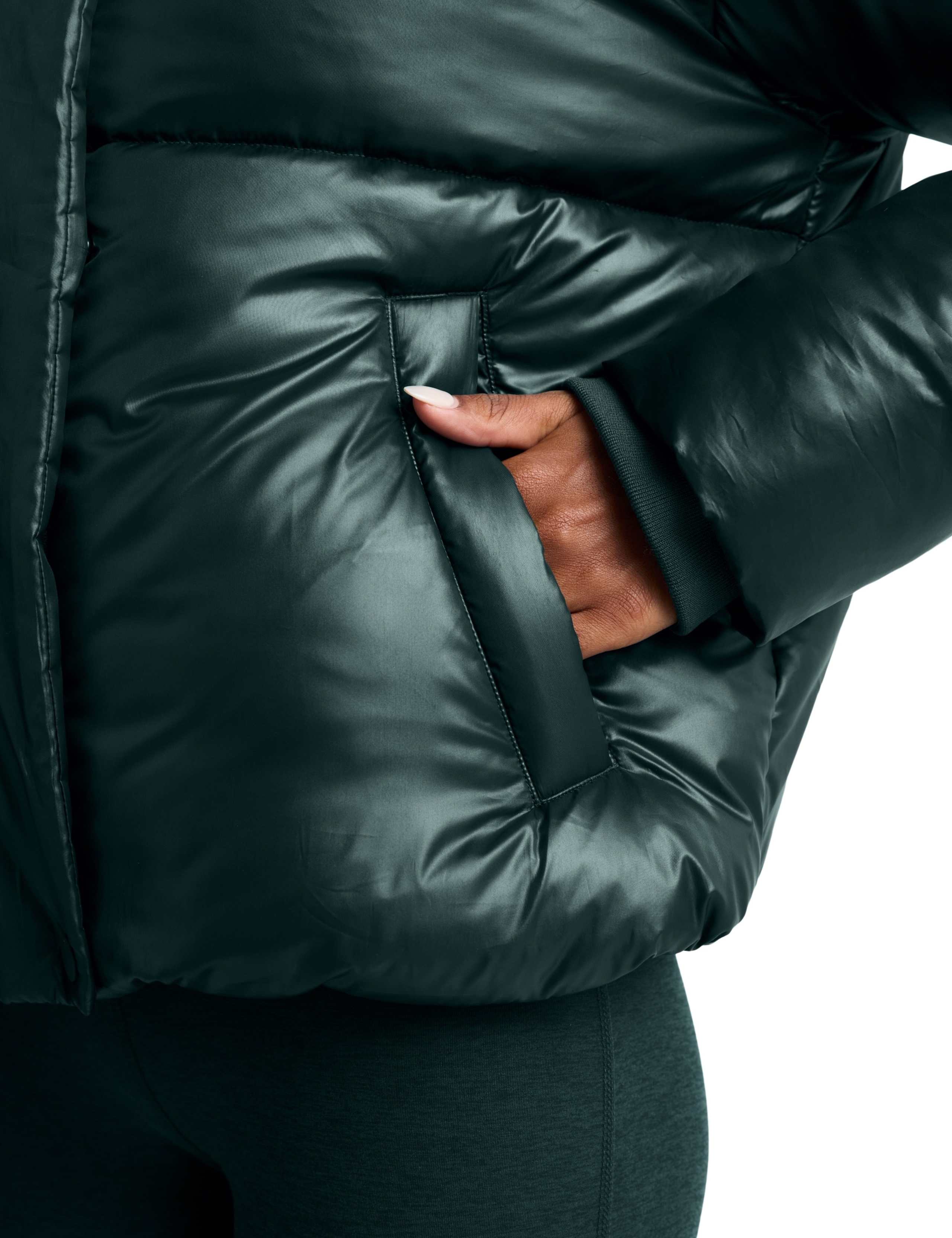 Up For It Puff Shine Hooded Jacket 8 of 9