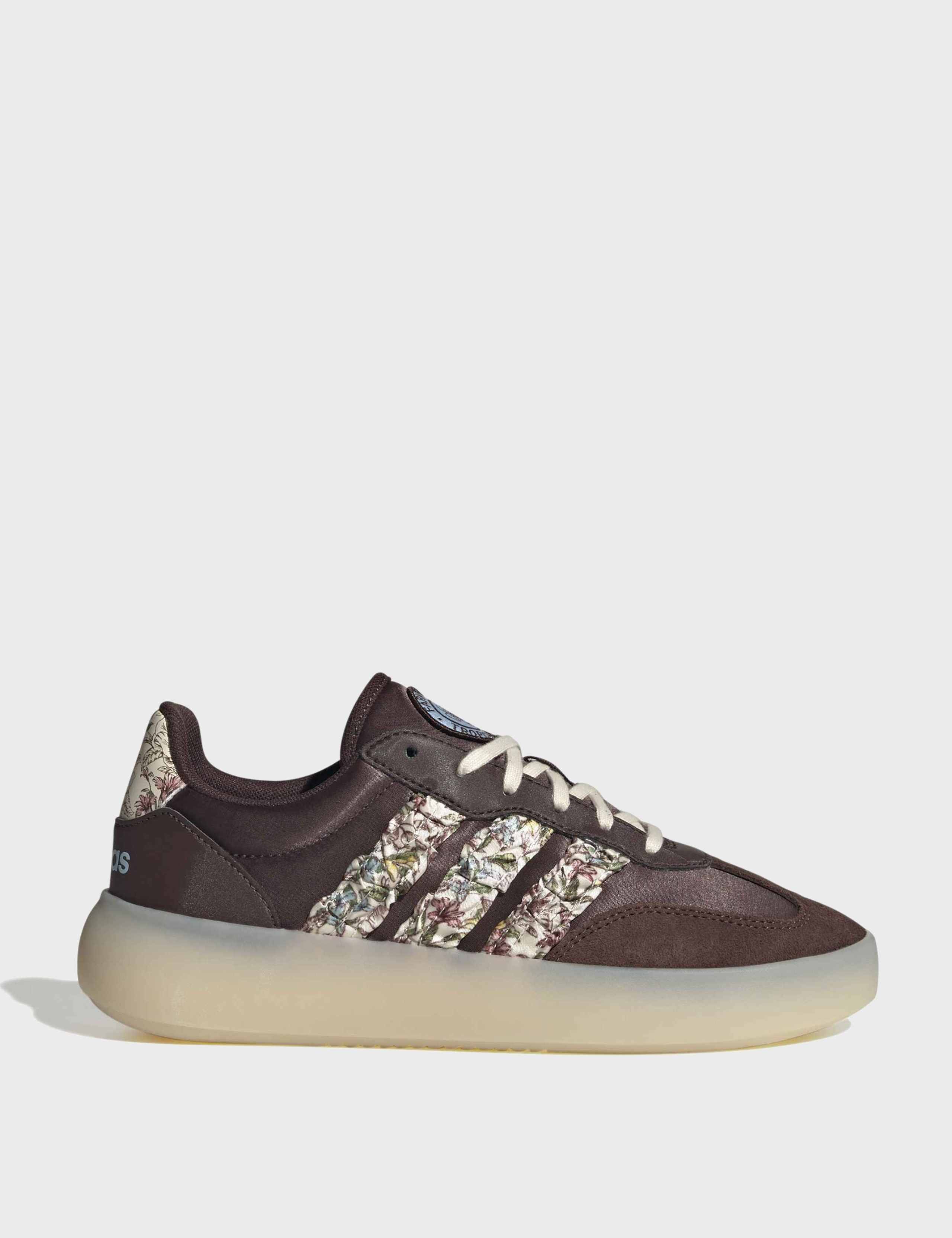 Barreda Decode Suede Floral Trainers 1 of 8