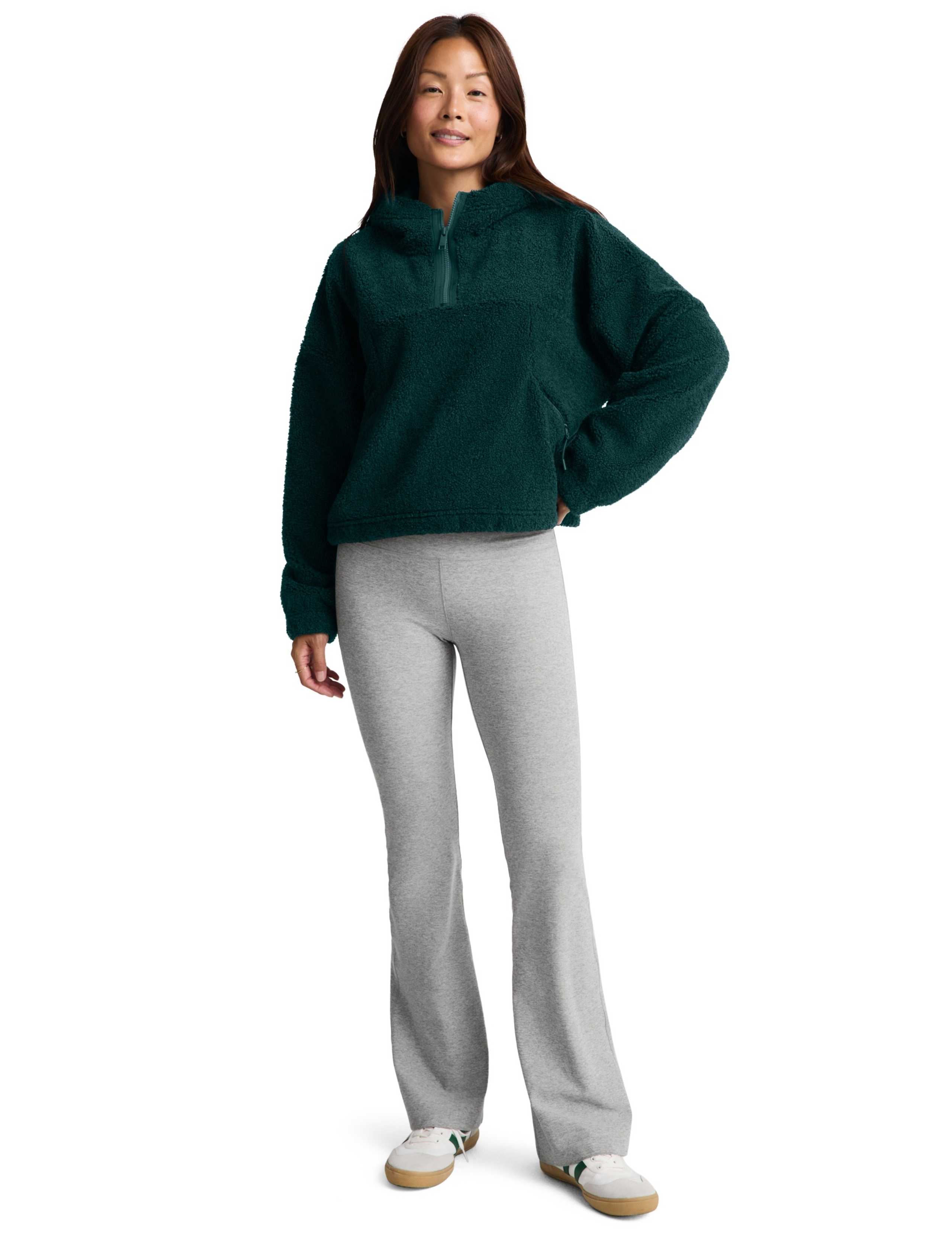 Unity Boucle Fleece Quarter Zip Hoodie 3 of 5