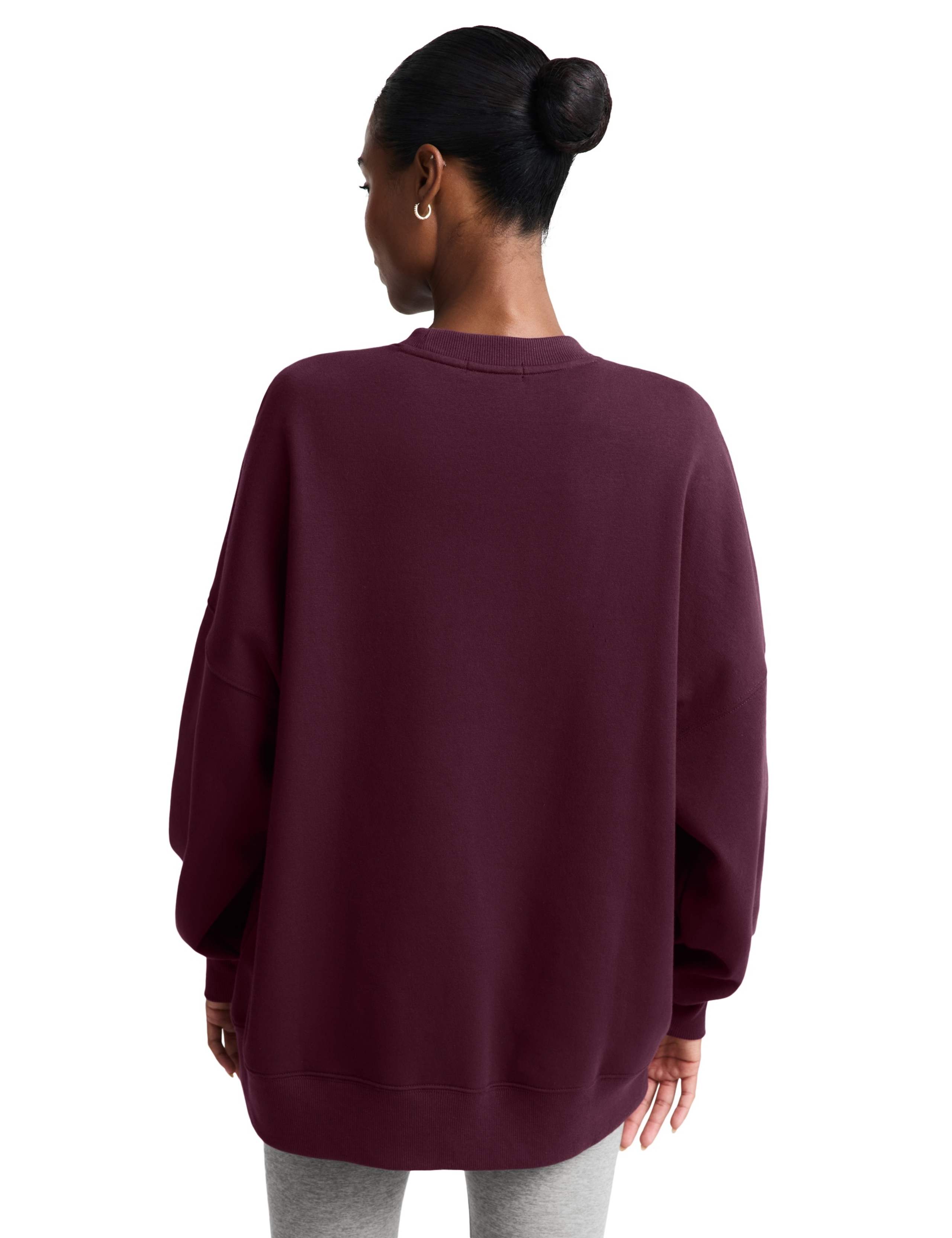 Luxefleece Oversized Crewneck Sweatshirt 2 of 4