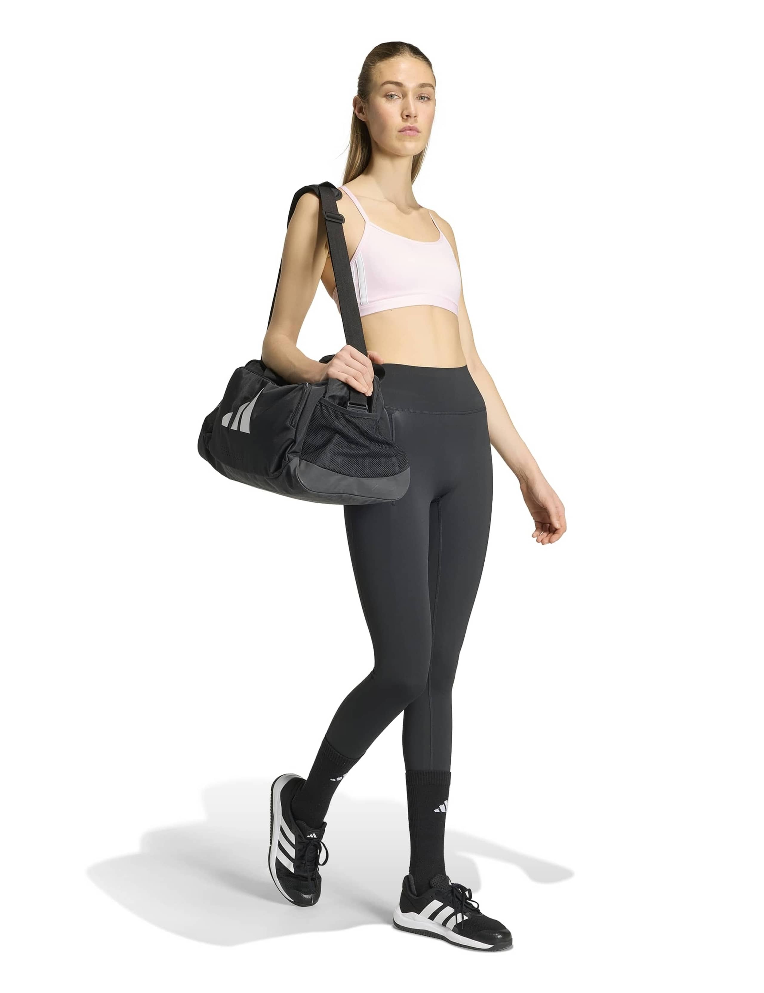 Optime Essentials 3-Stripes Sports Bra 3 of 8
