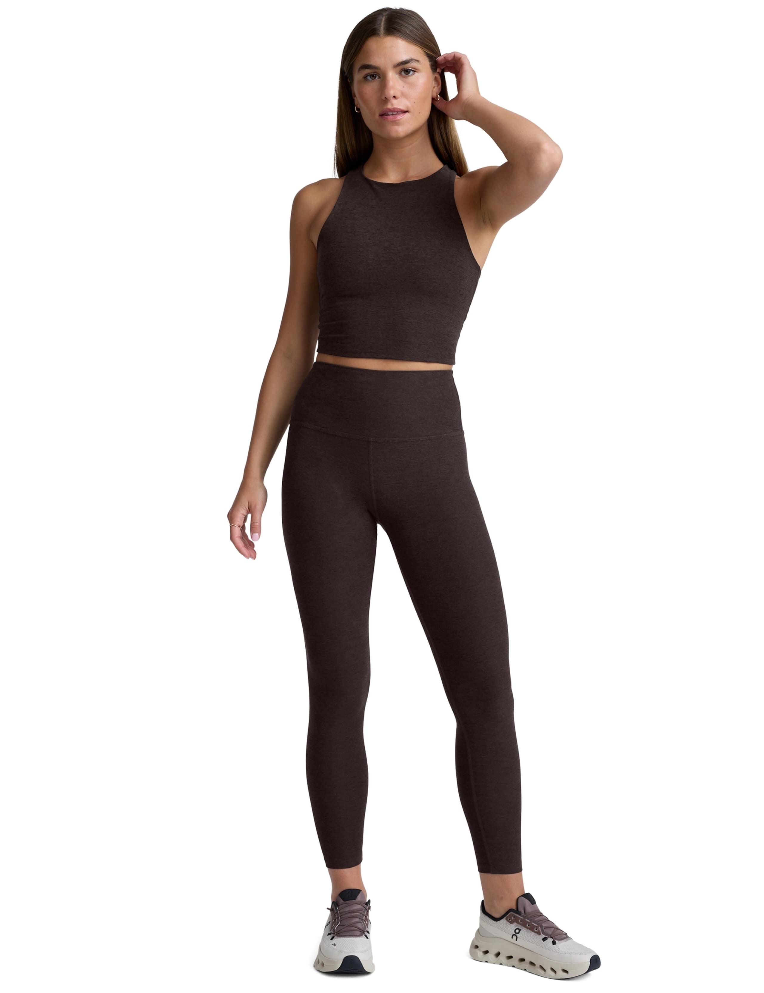 Spacedye High Waisted Midi Length Legging 2 of 4