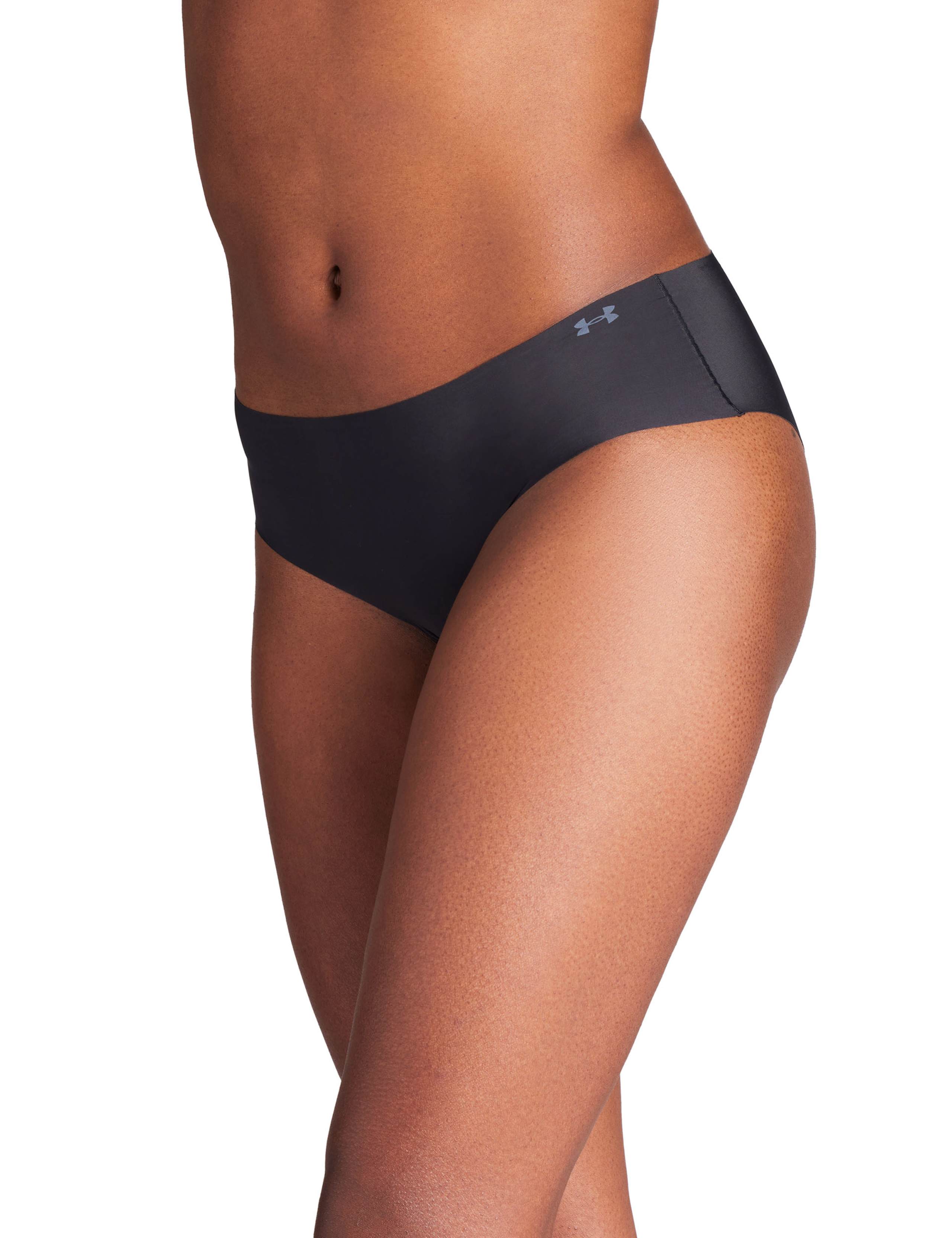 3pk Pure Stretch No Show Hipster Knickers 2 of 4
