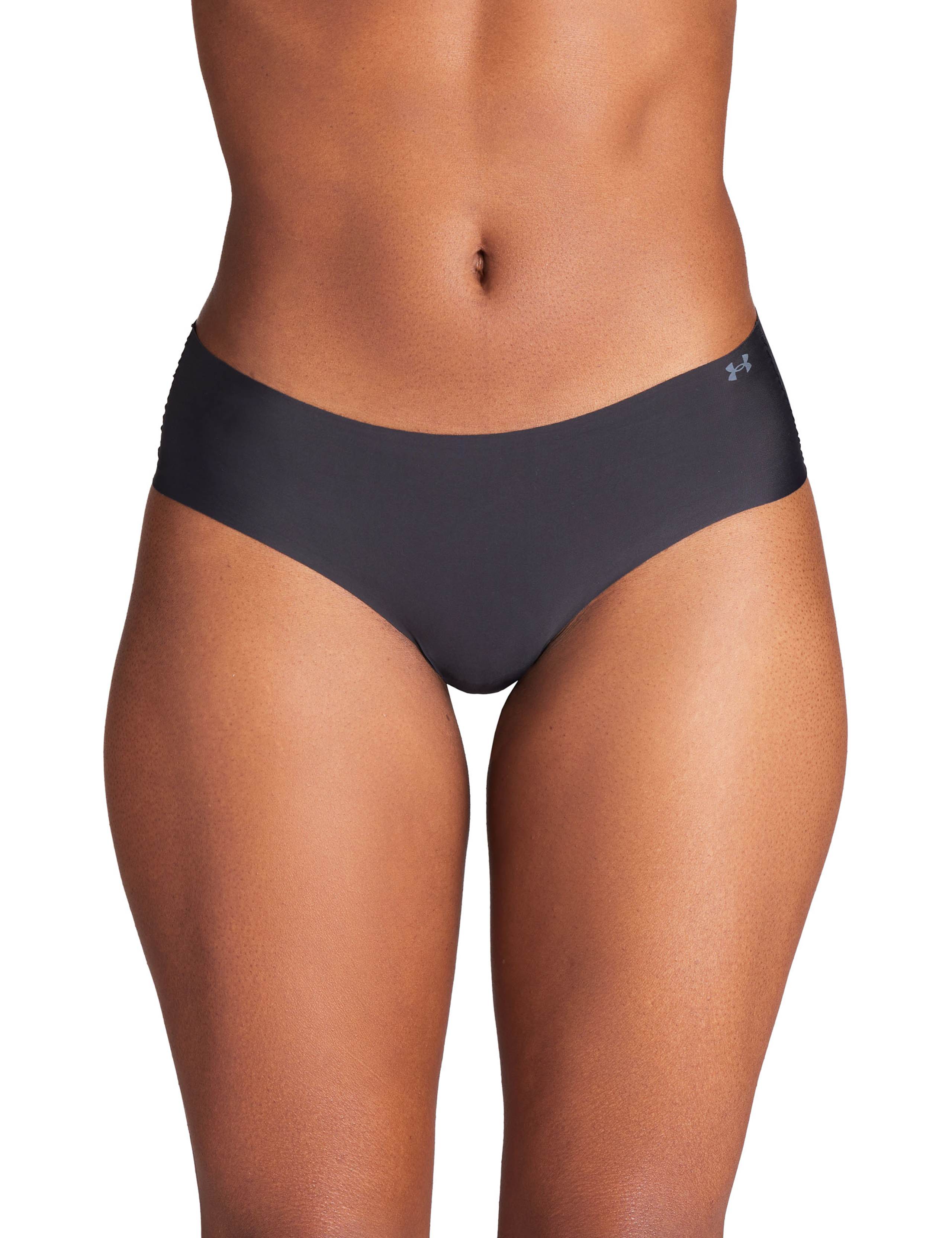 3pk Pure Stretch No Show Hipster Knickers 3 of 4