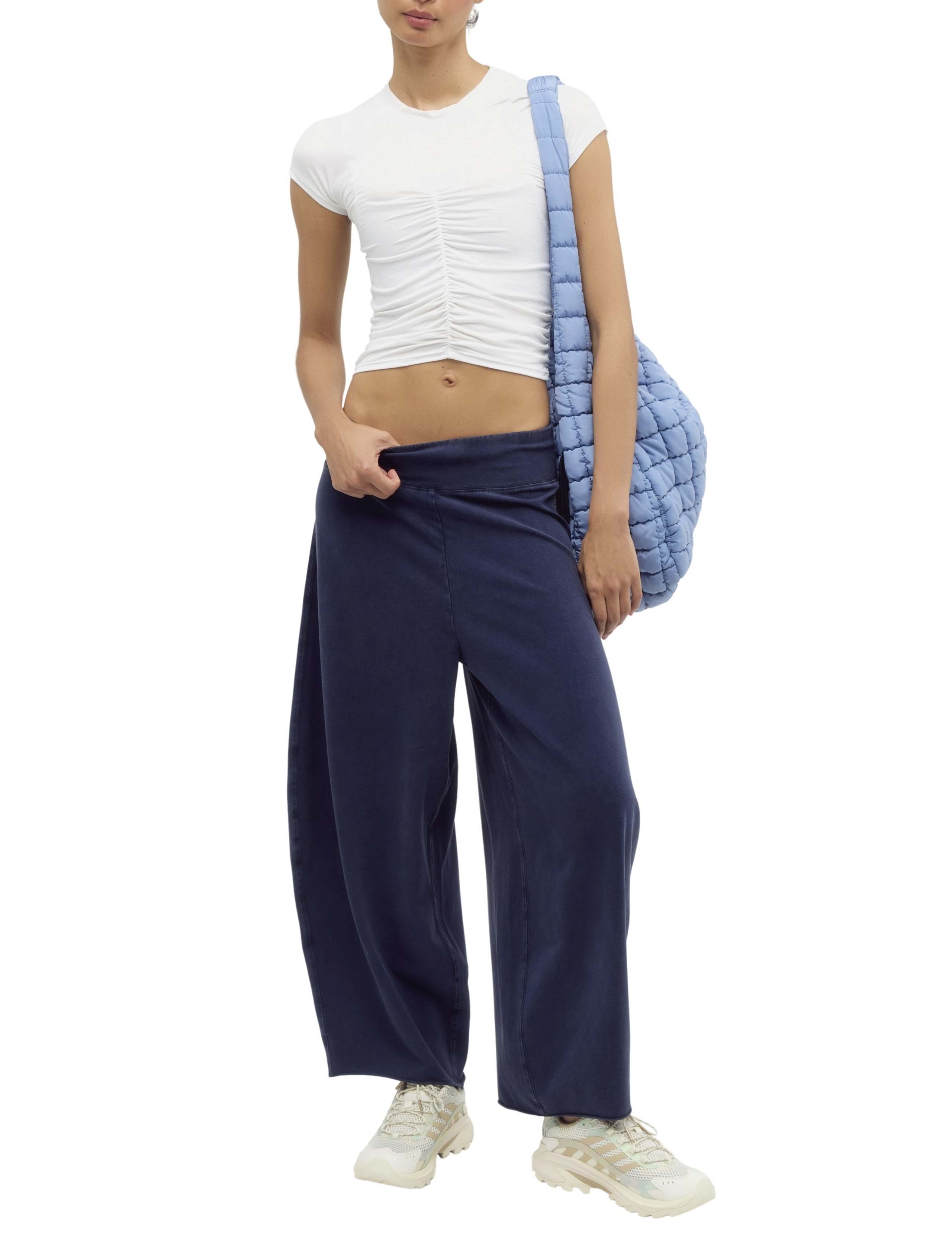 Ruched Crop T-Shirt 2 of 5