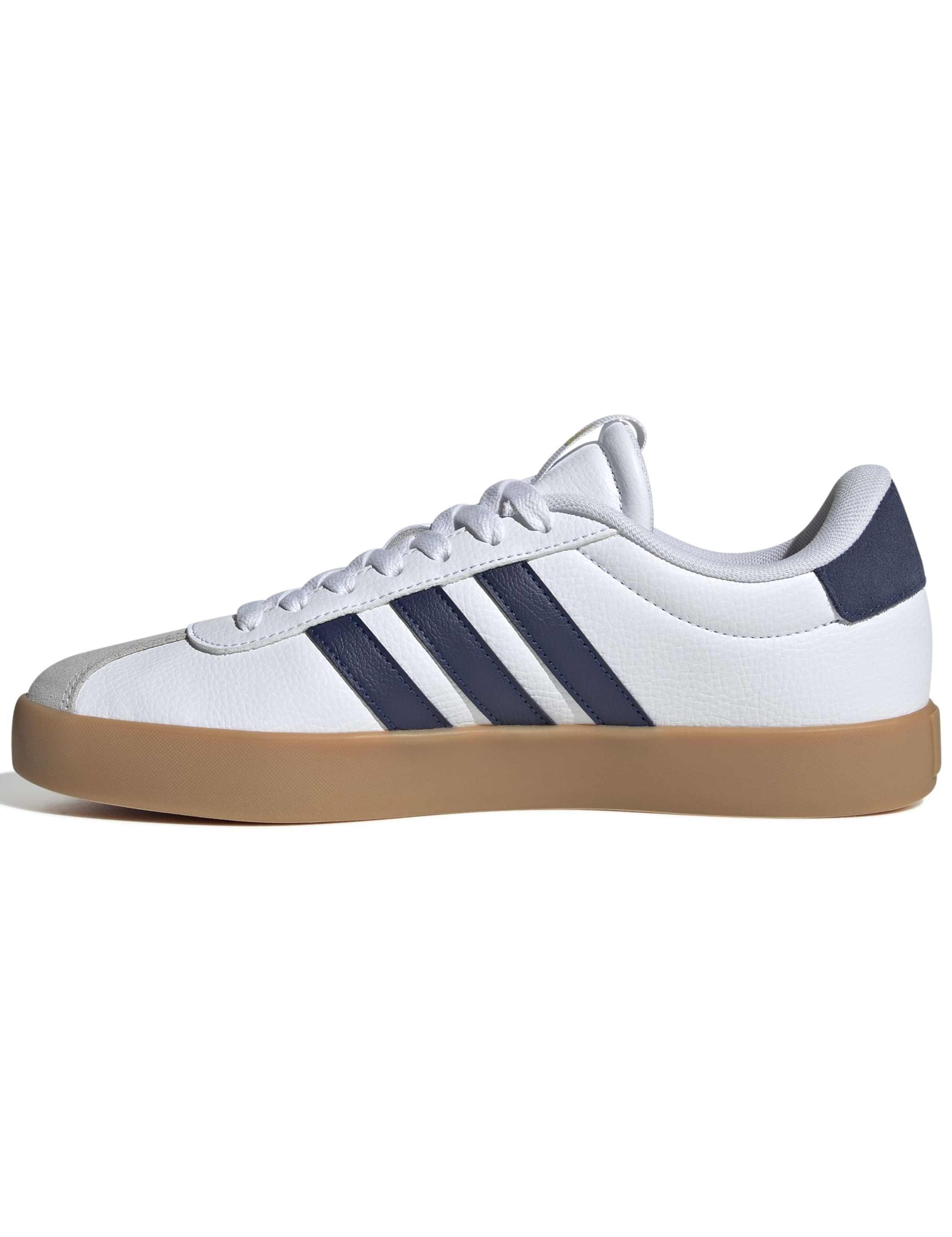 VL Court 3.0 Leather Stripe Cupsole Trainers 2 of 8