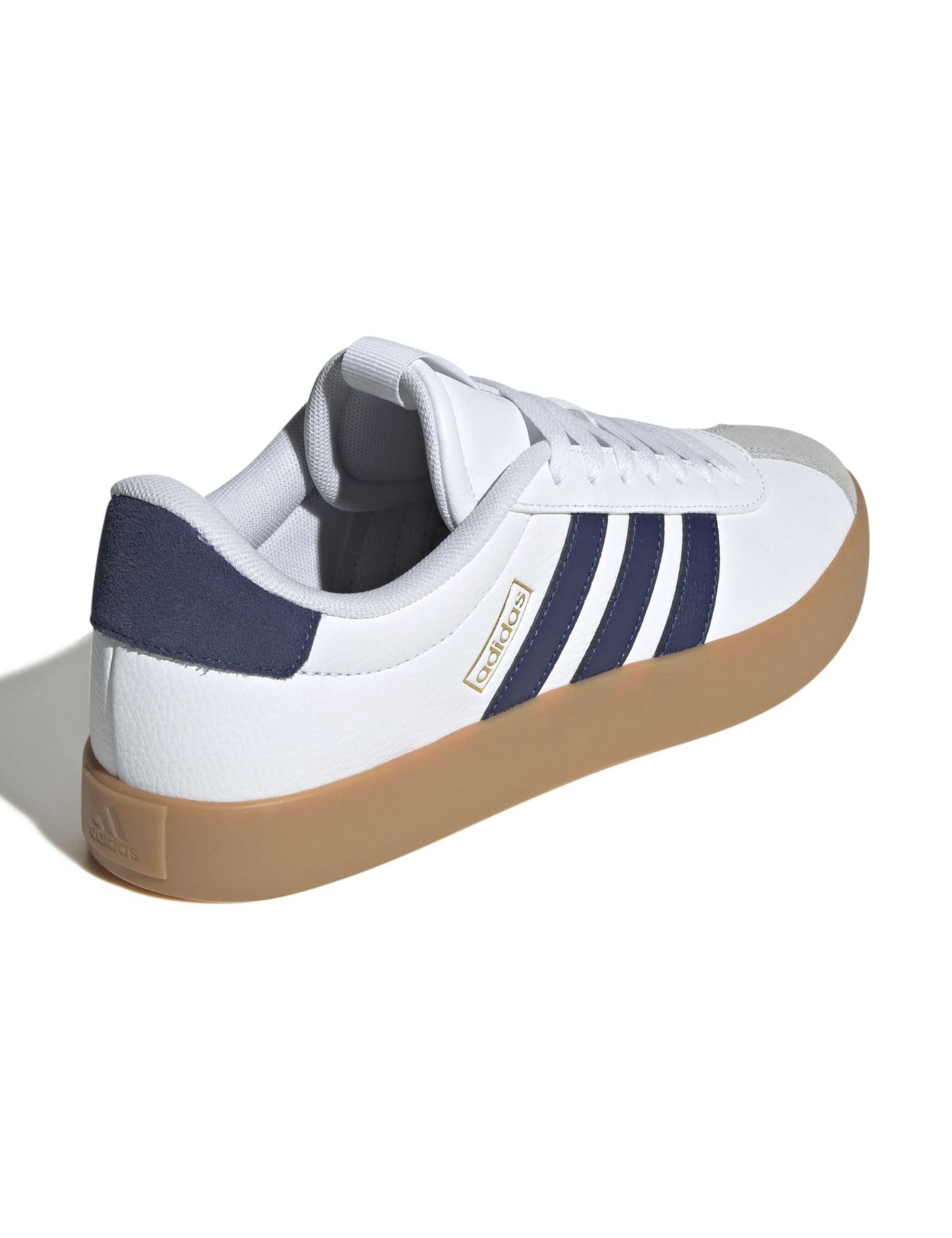 VL Court 3.0 Leather Stripe Cupsole Trainers 4 of 8