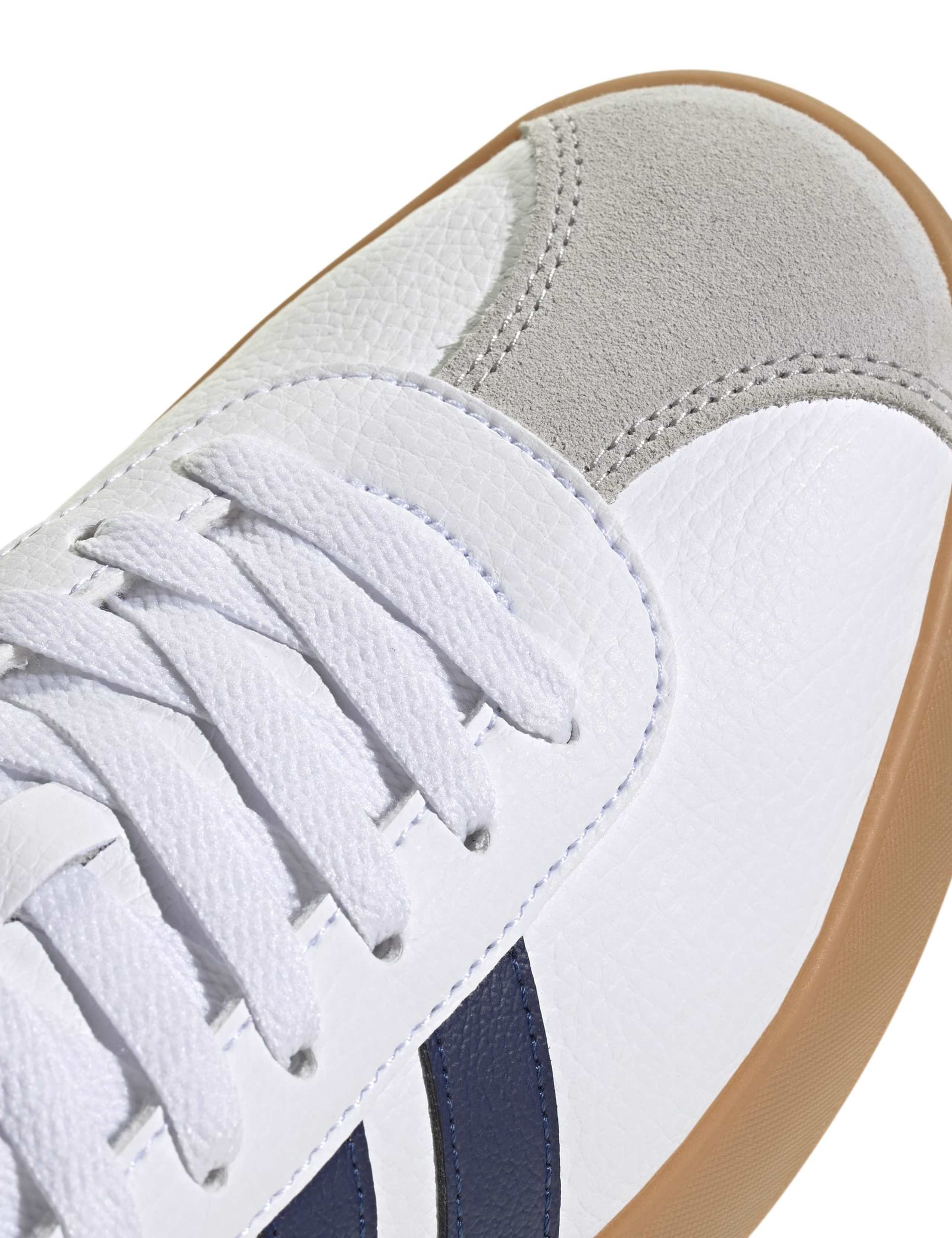 VL Court 3.0 Leather Stripe Cupsole Trainers 5 of 8